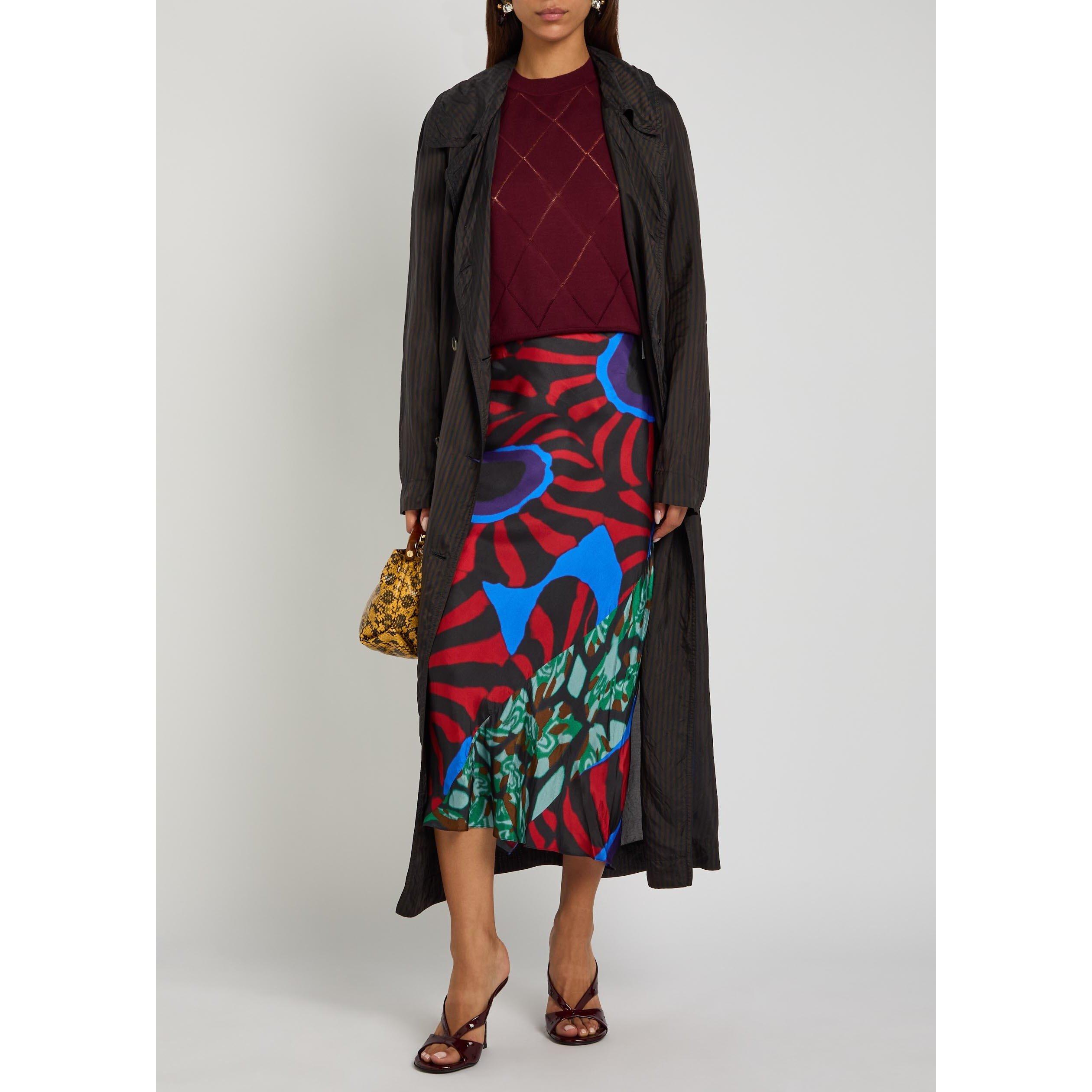 DARK BROWN - Dries Van Noten - 00520-ROLANA 4284 W.W.COAT - 5