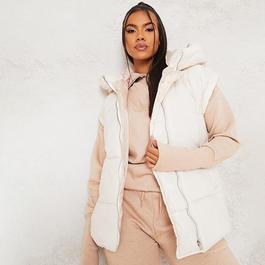 I Saw It First Oversized Hooded Gilet