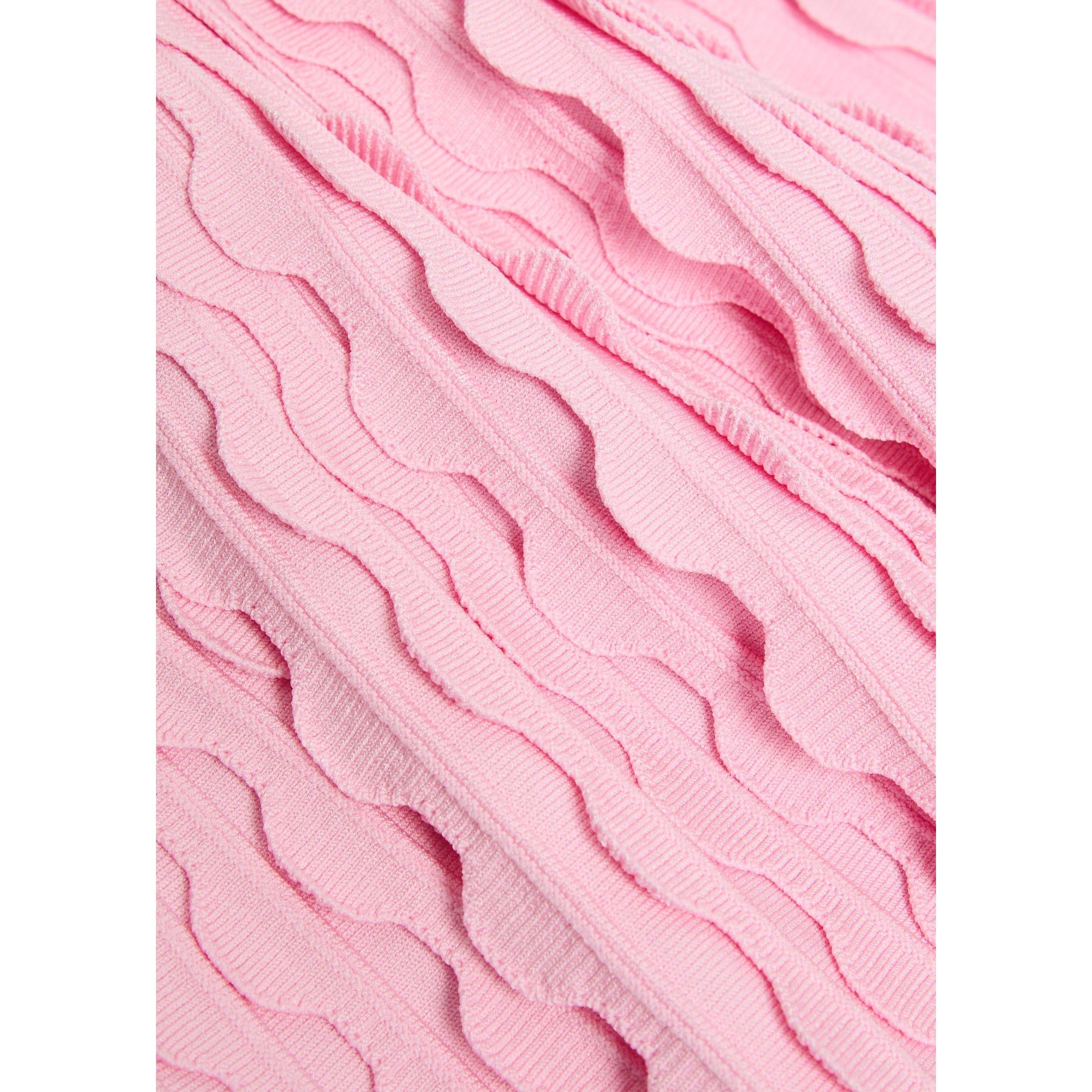 PINK - Simkhai - SD VANNA SCALLOPED KNIT DRESS - 4