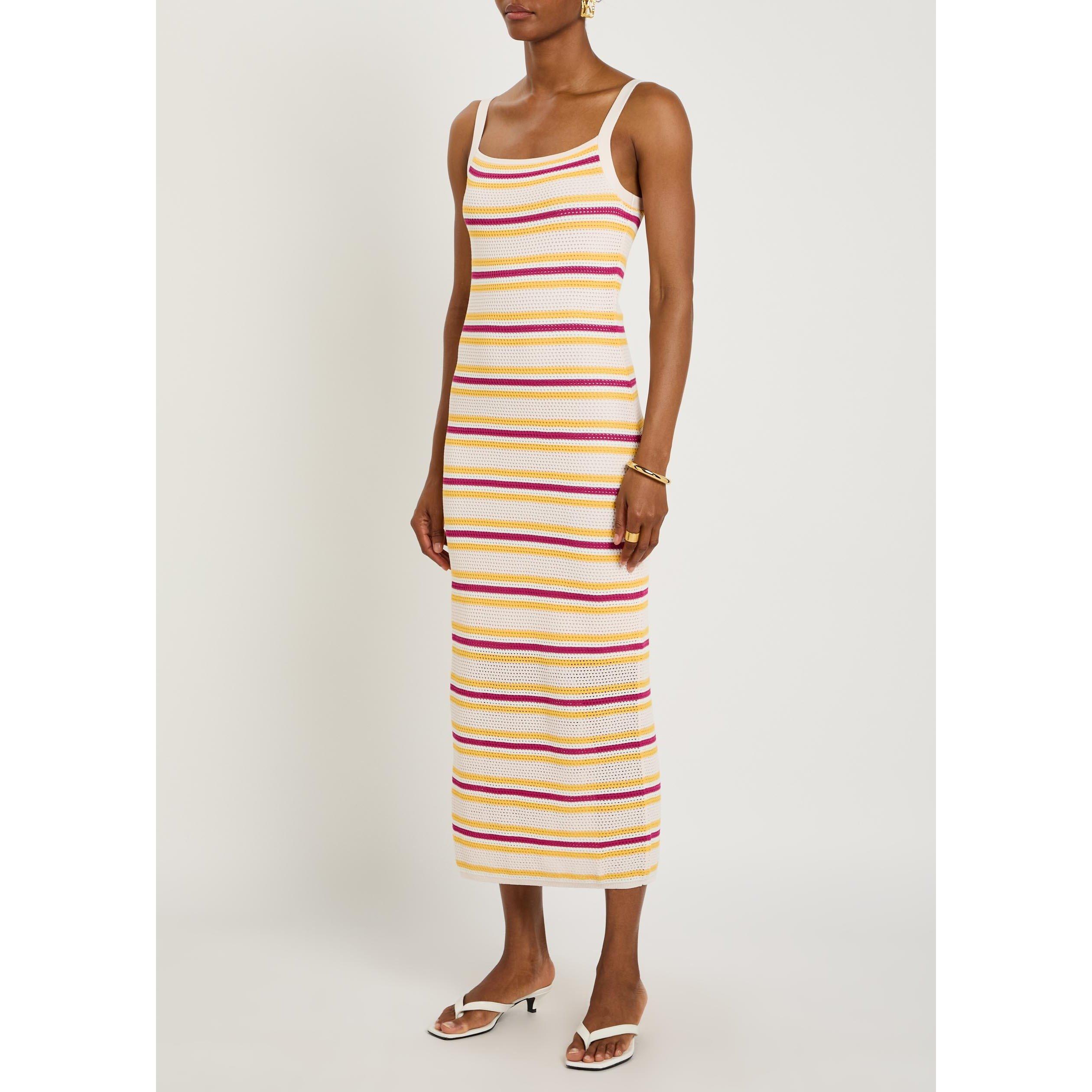 MULTICOLOURED - Simkhai - LD CONNELLY STRIPED MIDI DRESS - 2