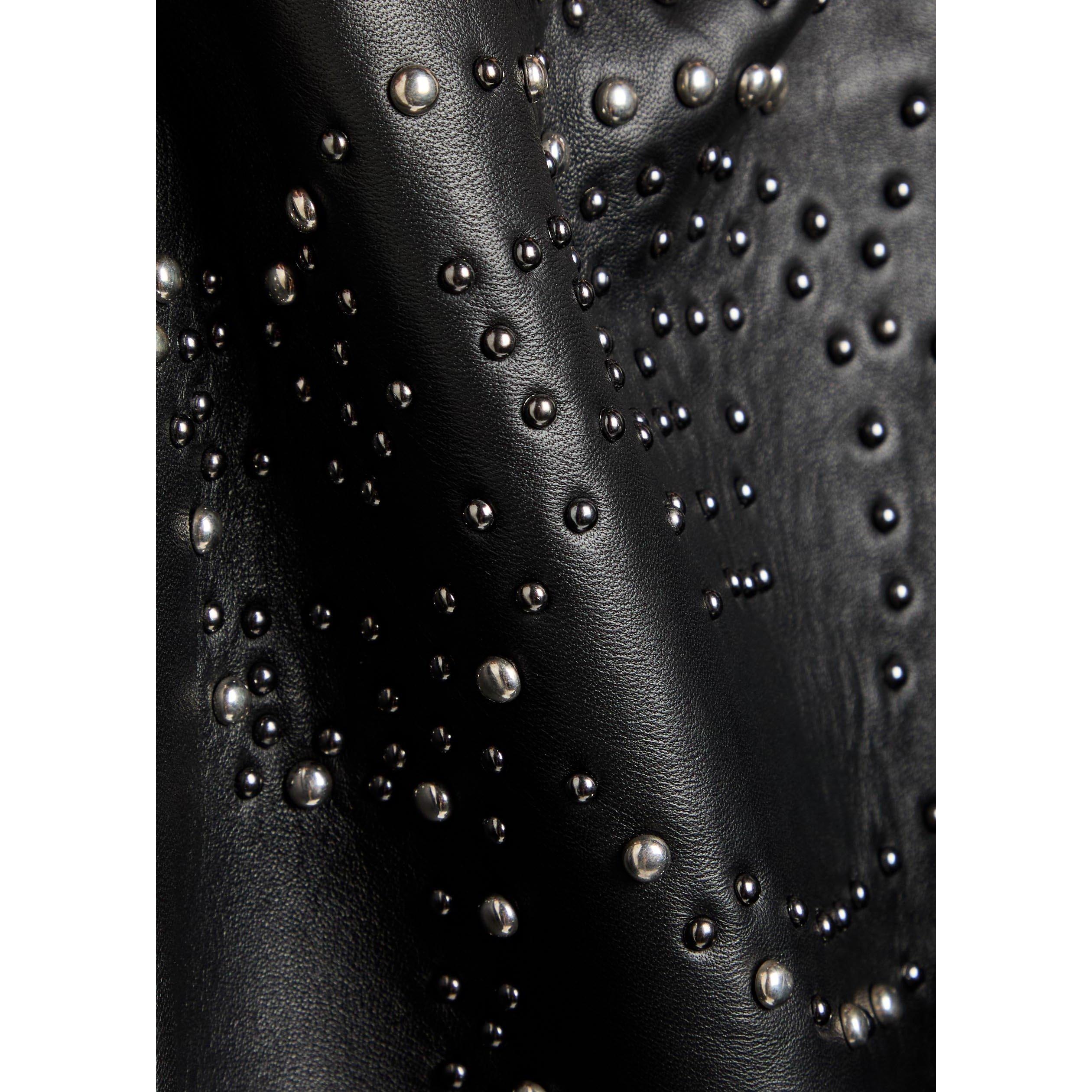 BLACK - AN Y2 - J QUEEN CROP BOMBER JACKET - 4