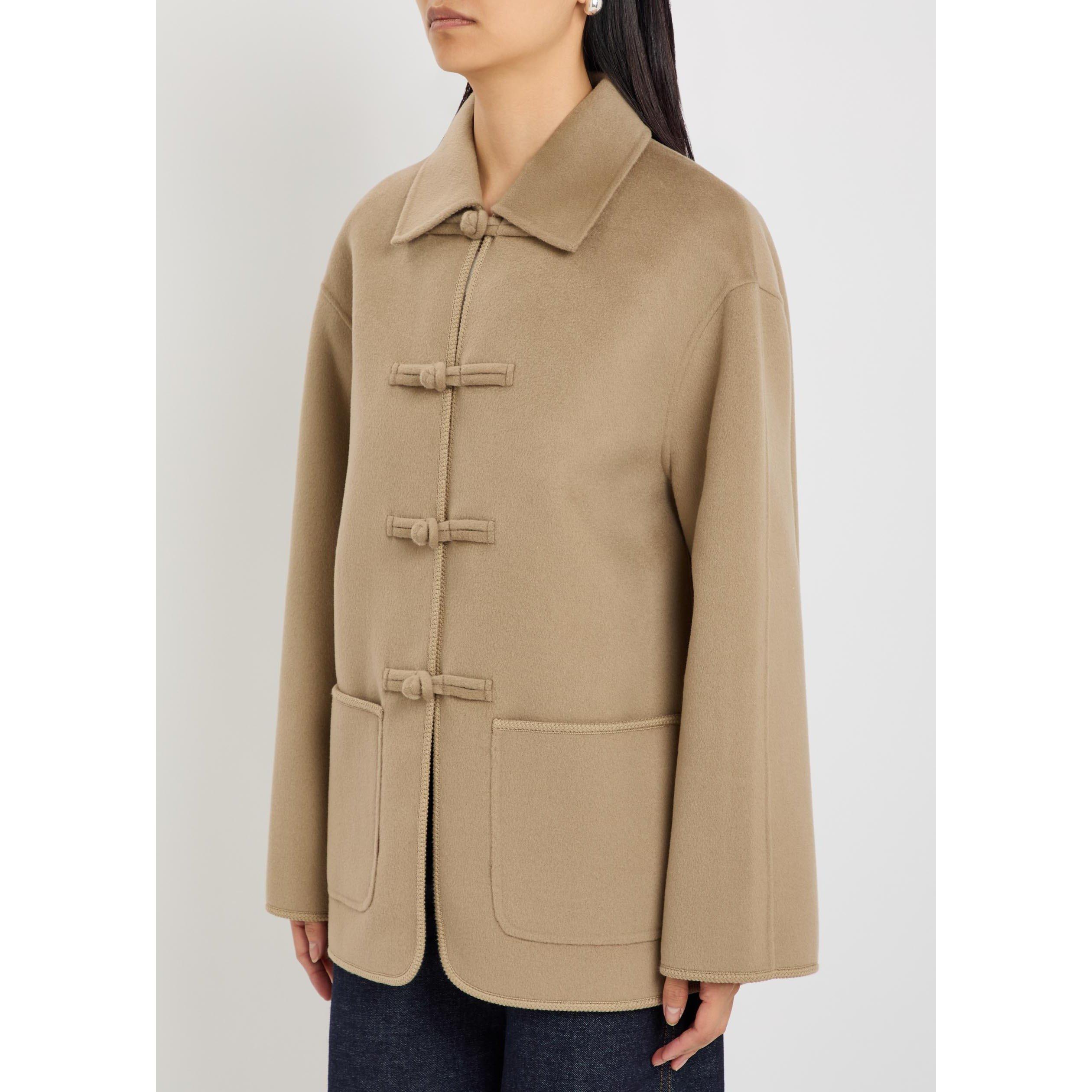BEIGE - Rohe - DOUBLE-FACED WOOL PANKOU CLOSU - 2