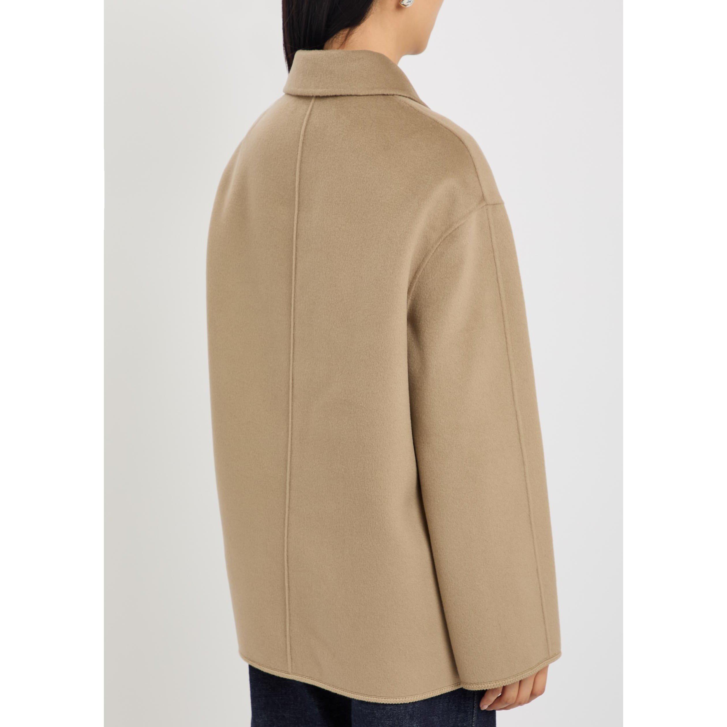 BEIGE - Rohe - DOUBLE-FACED WOOL PANKOU CLOSU - 3