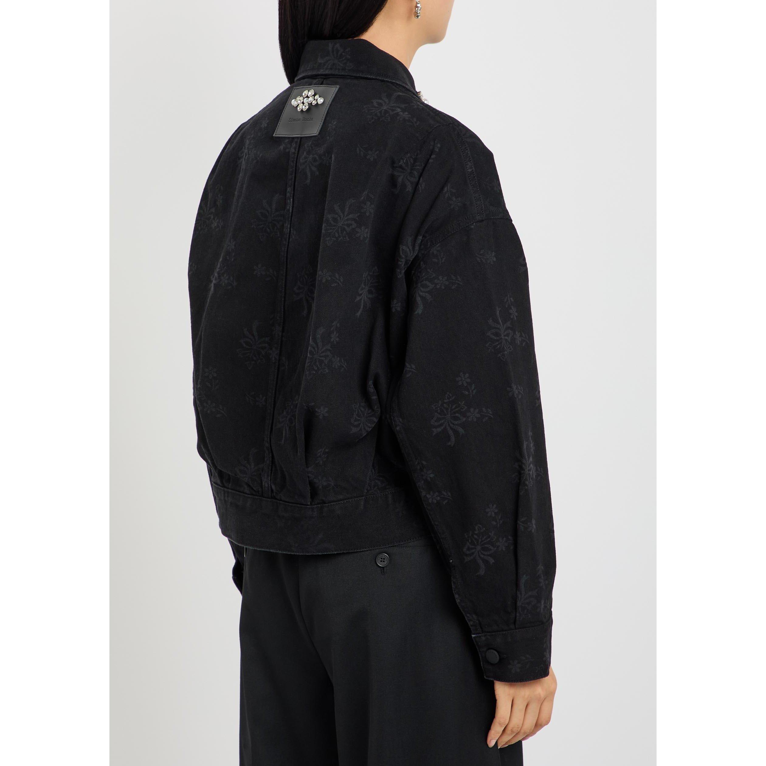 BLACK AND OTHER - Simone Rocha - CROPPED UTILITY POCKET WORKWEA - 3