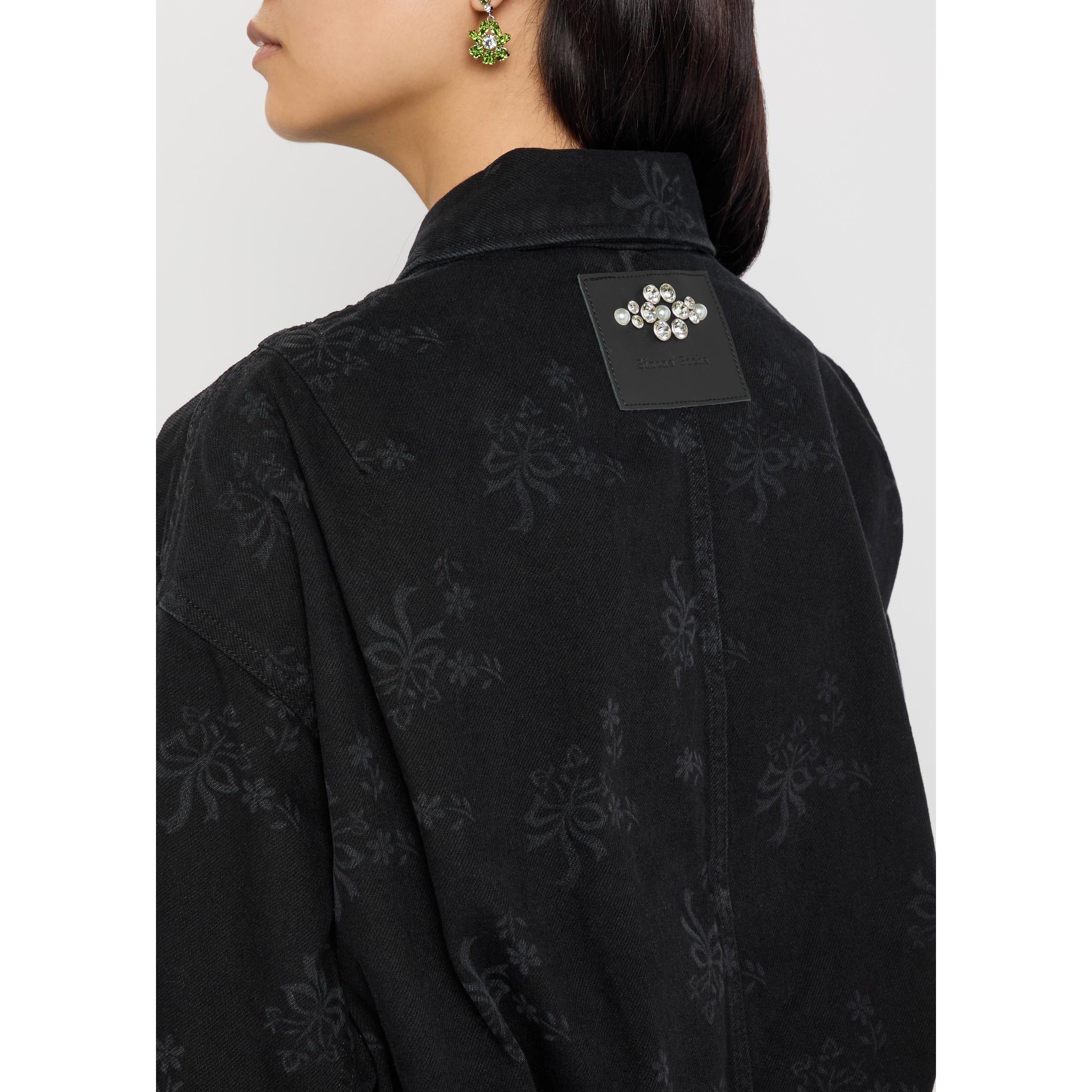 BLACK AND OTHER - Simone Rocha - CROPPED UTILITY POCKET WORKWEA - 4