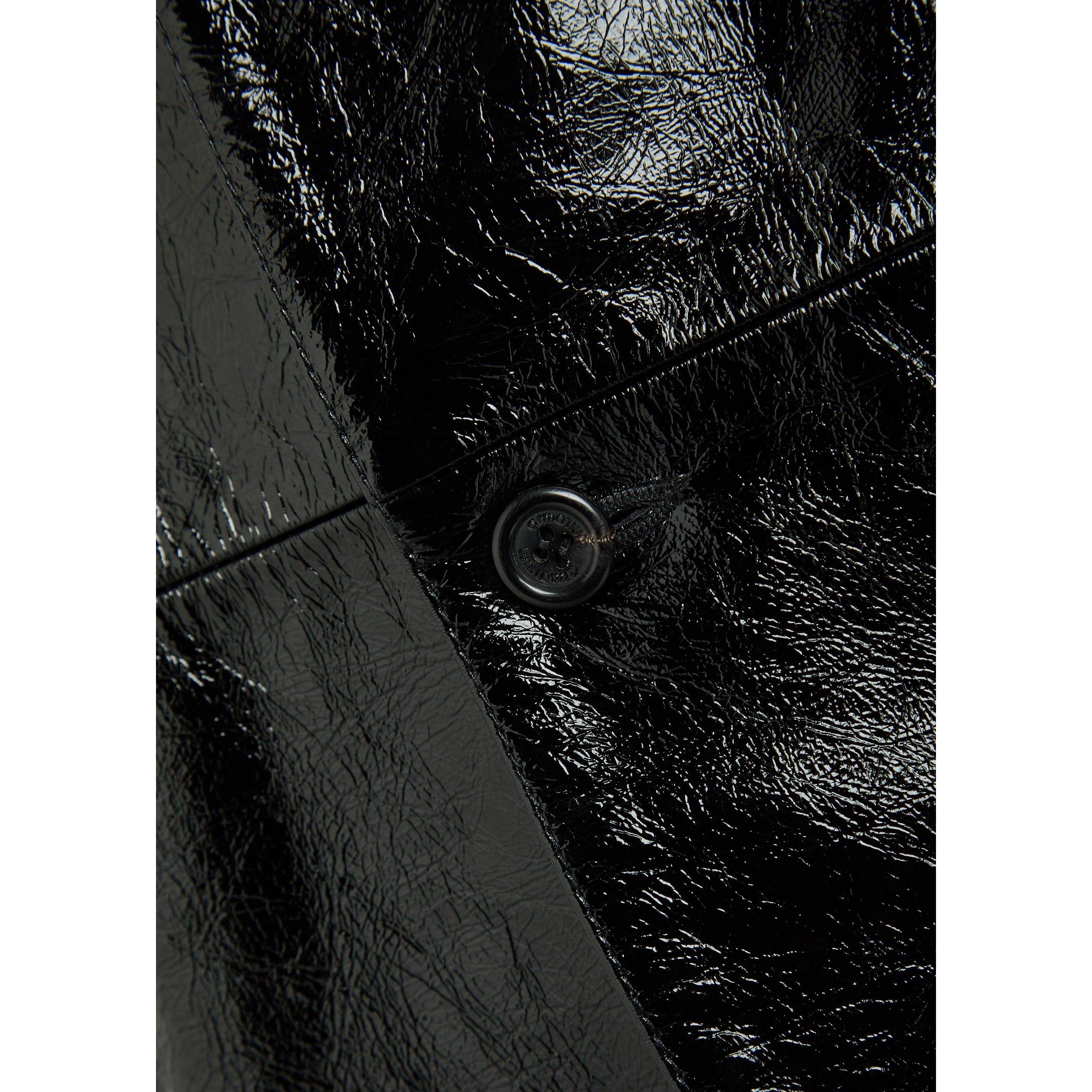 BLACK - Armarium - NOAH JACKET IN GLOSSY LEATHER - 4