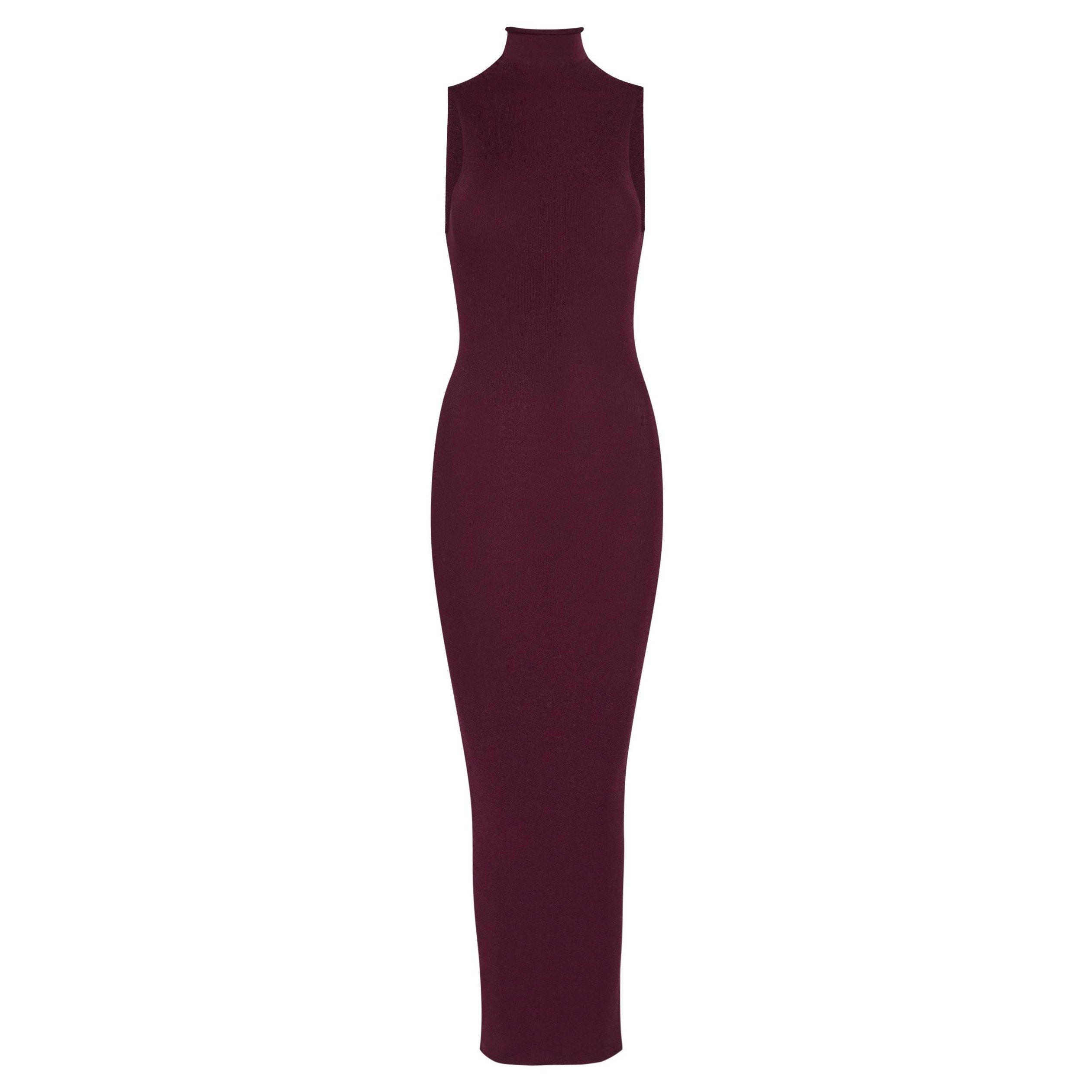 DARK RED - Armarium - COSIMA DRESS IN VISCOSE