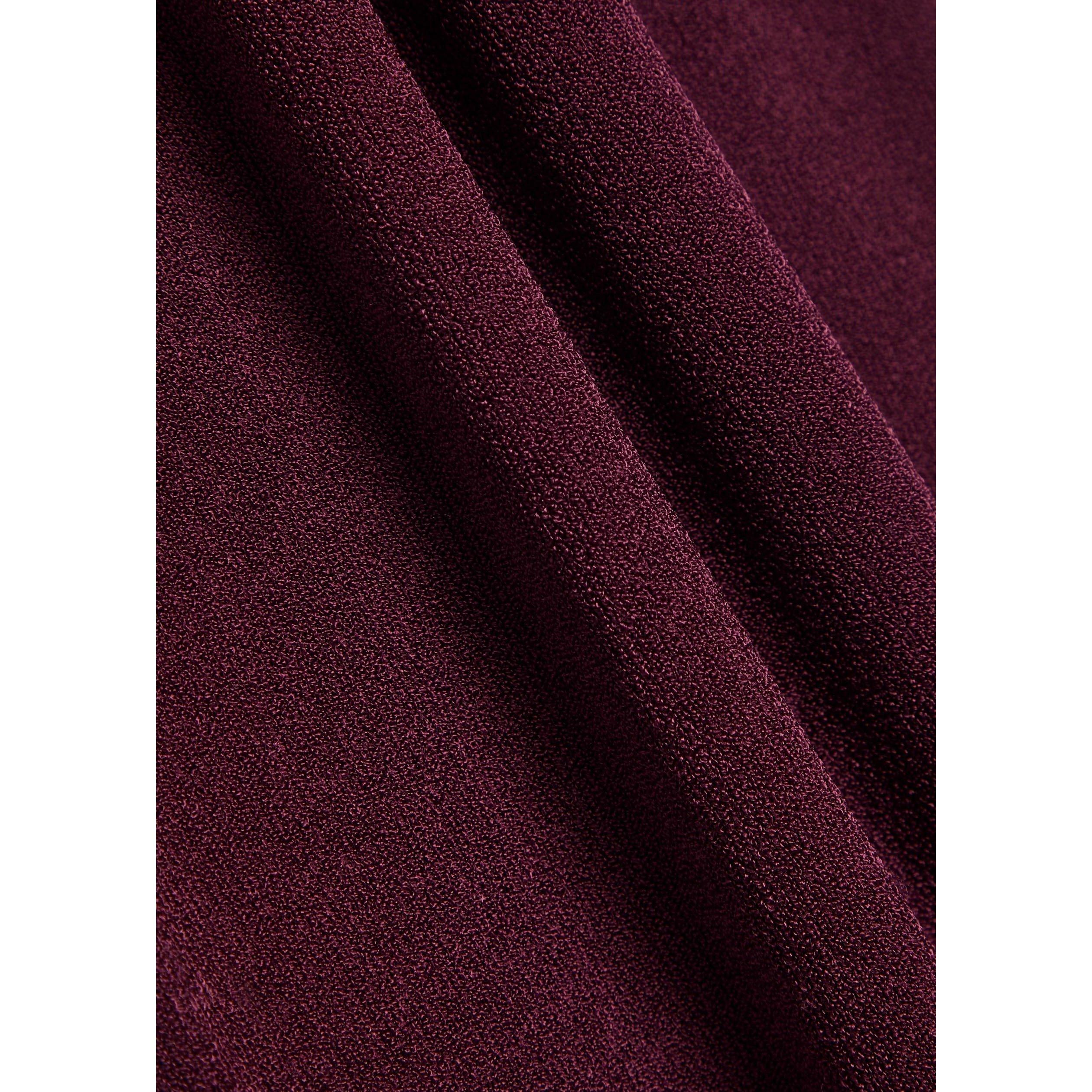 DARK RED - Armarium - Women's Cosima Viscose Jumper Dress - 4