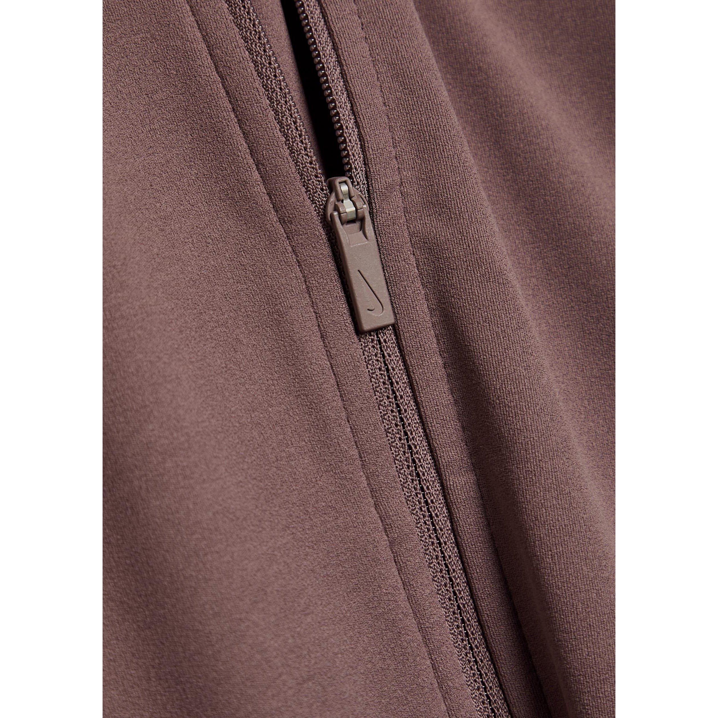 MAUVE - Nike - Women's Zenvy Full-Zip Long-Sleeve Slim-Fit Jacket - 4