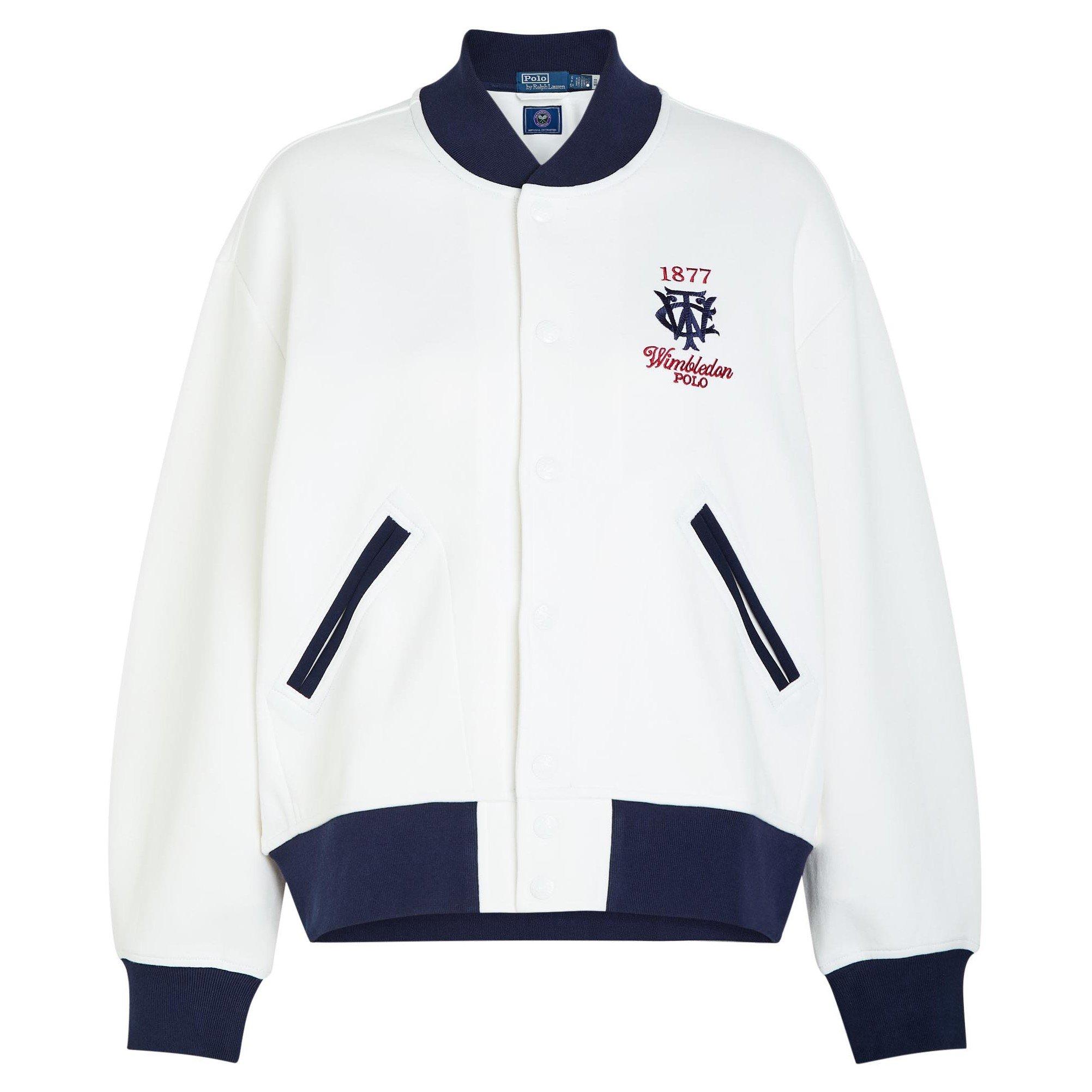 WHITE - Polo Ralph Lauren - KNIT-BOMBER-JACKET