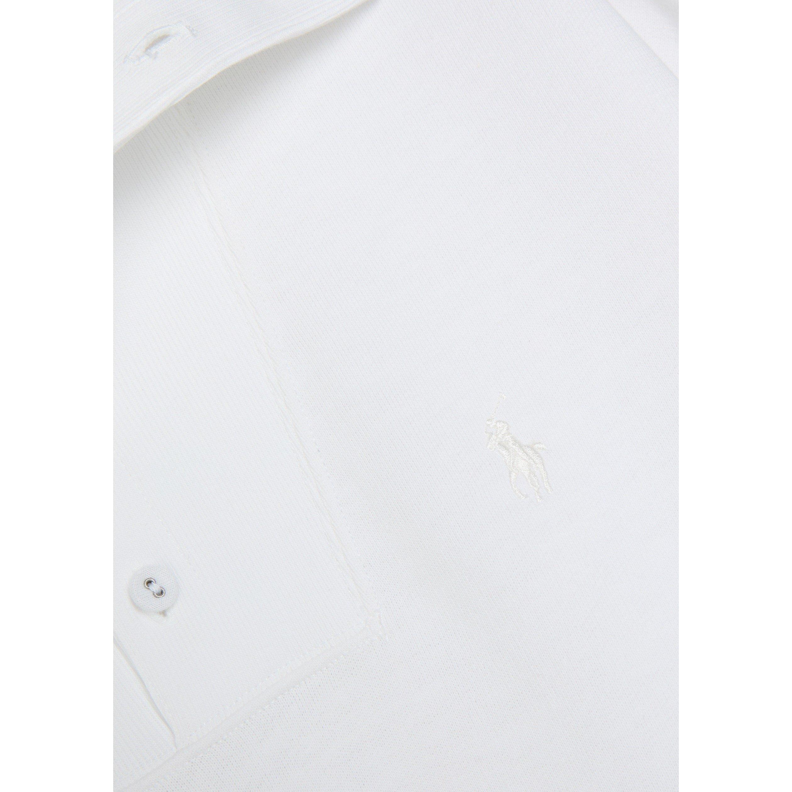 WHITE - Polo Ralph Lauren - Women's Knit Cotton Oversized-Fit Sweatshirt - 4