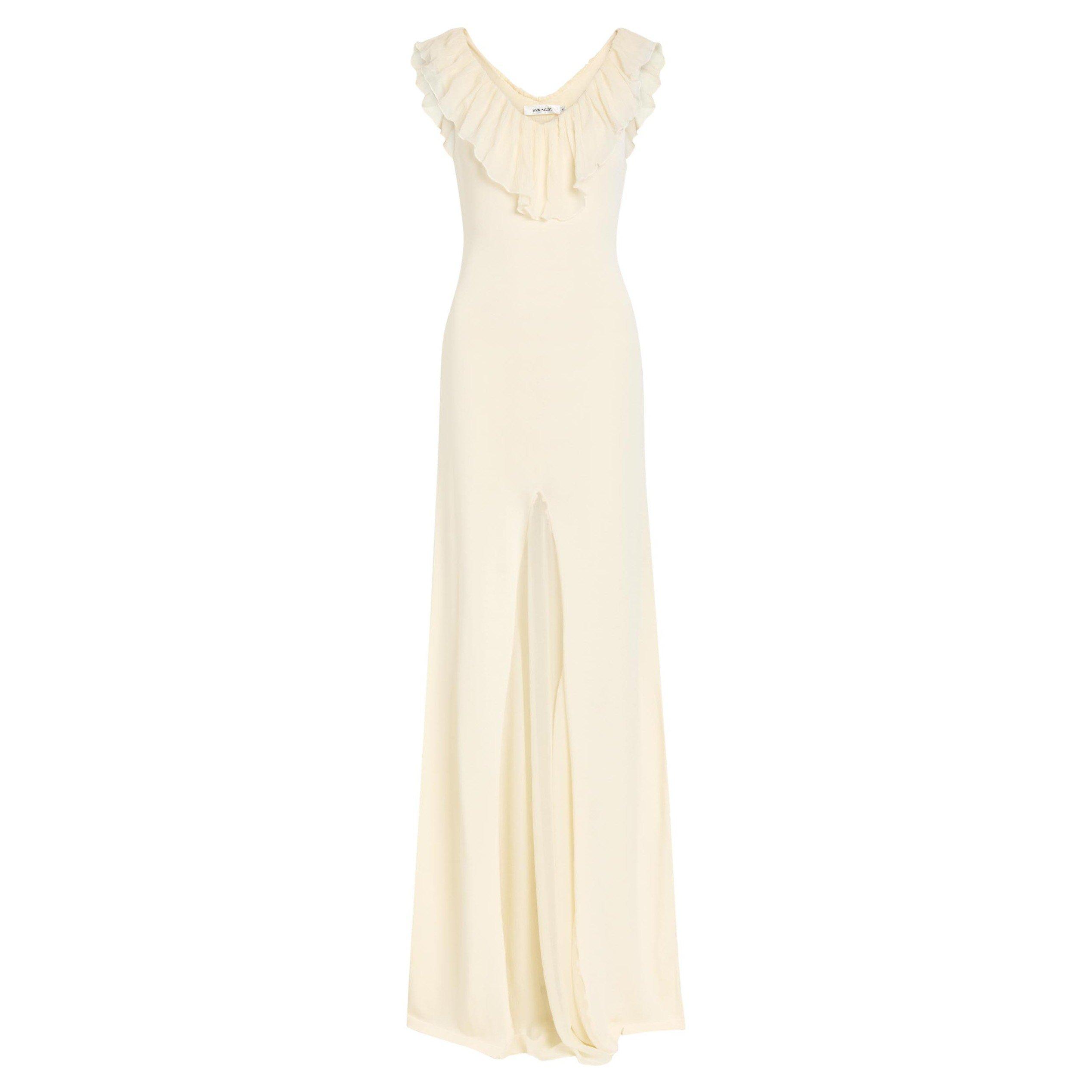WHITE - Aya Muse - ROWAN DRESS