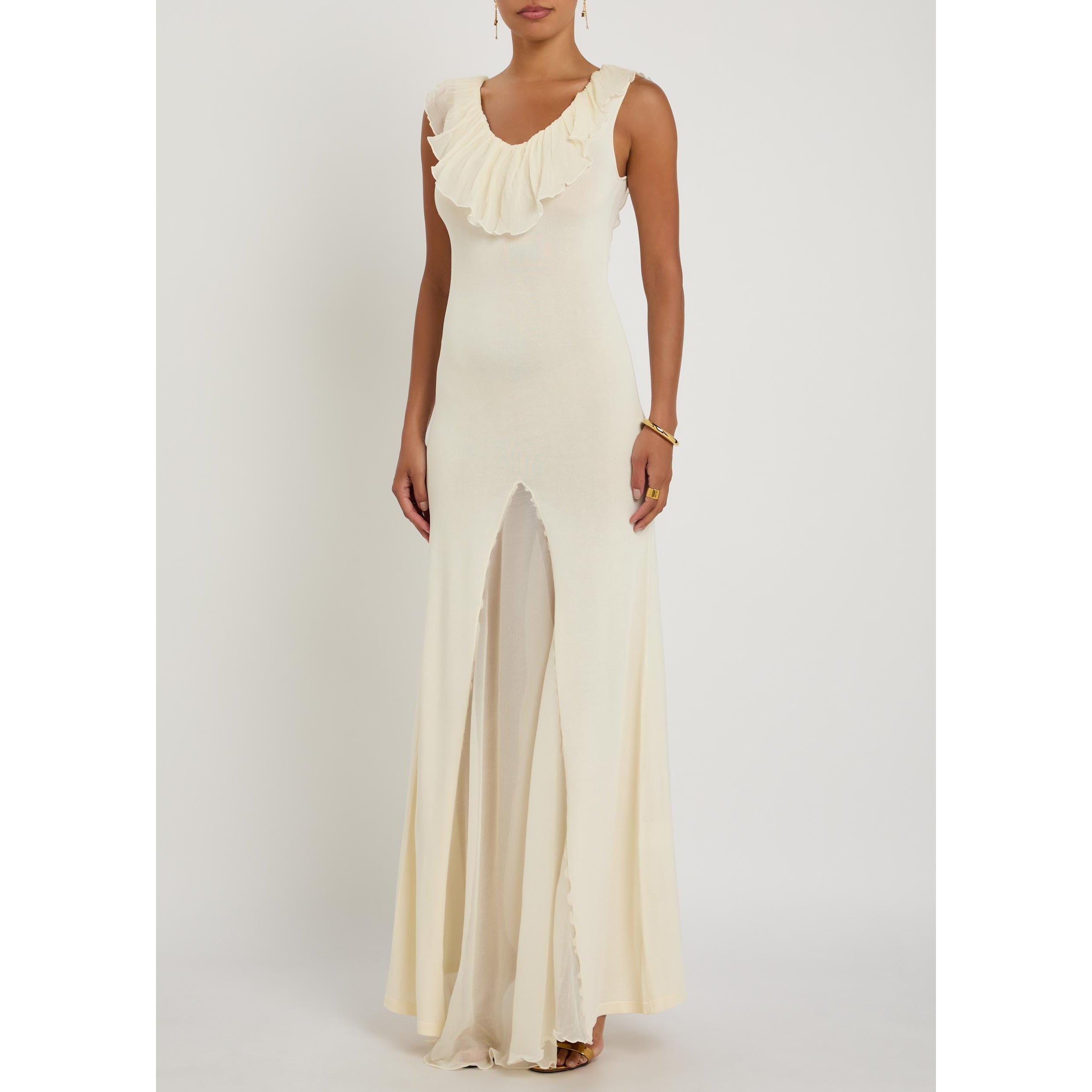 WHITE - Aya Muse - ROWAN DRESS - 2