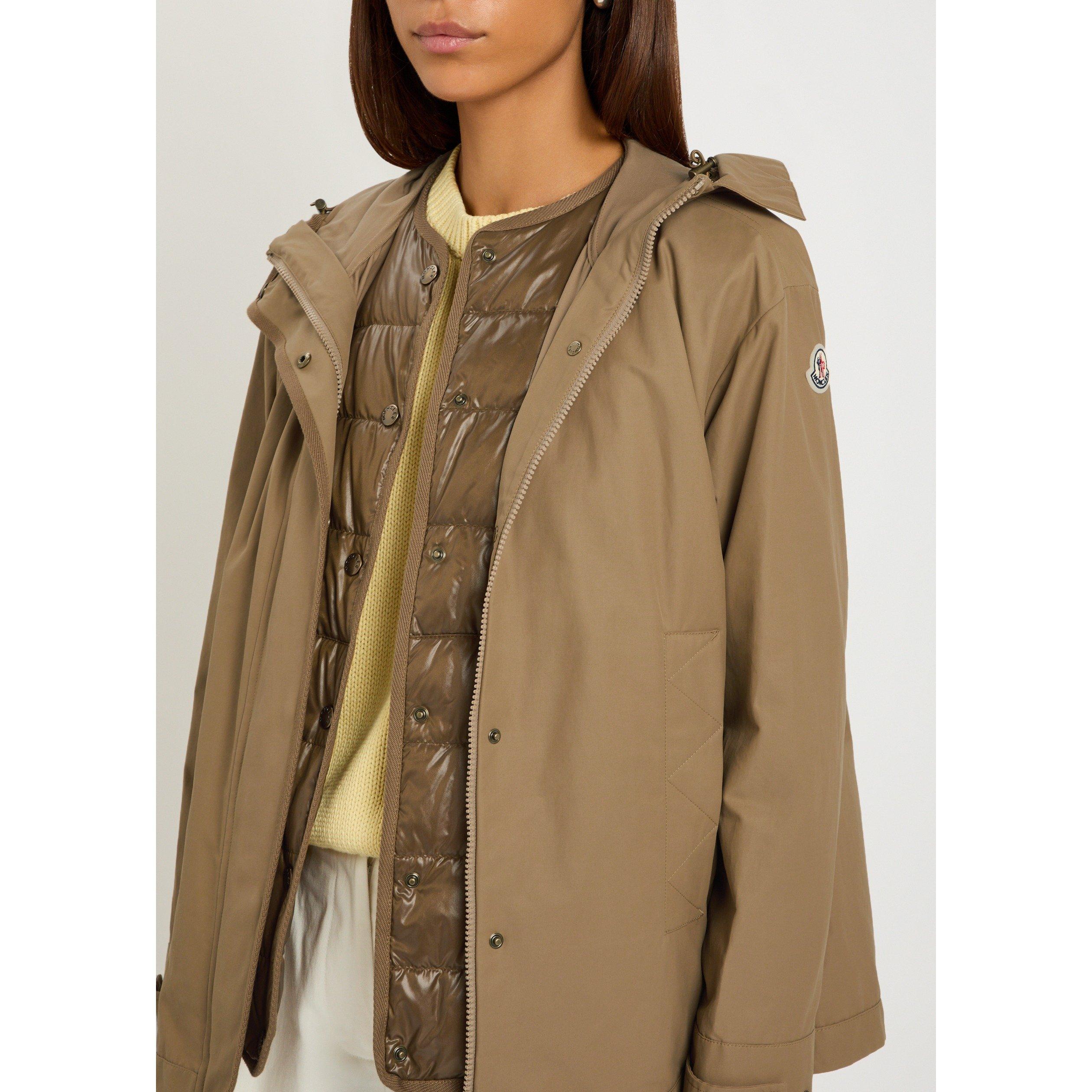 BROWN - Moncler - Women's Chocard Cotton Short Puffer Jacket - 4