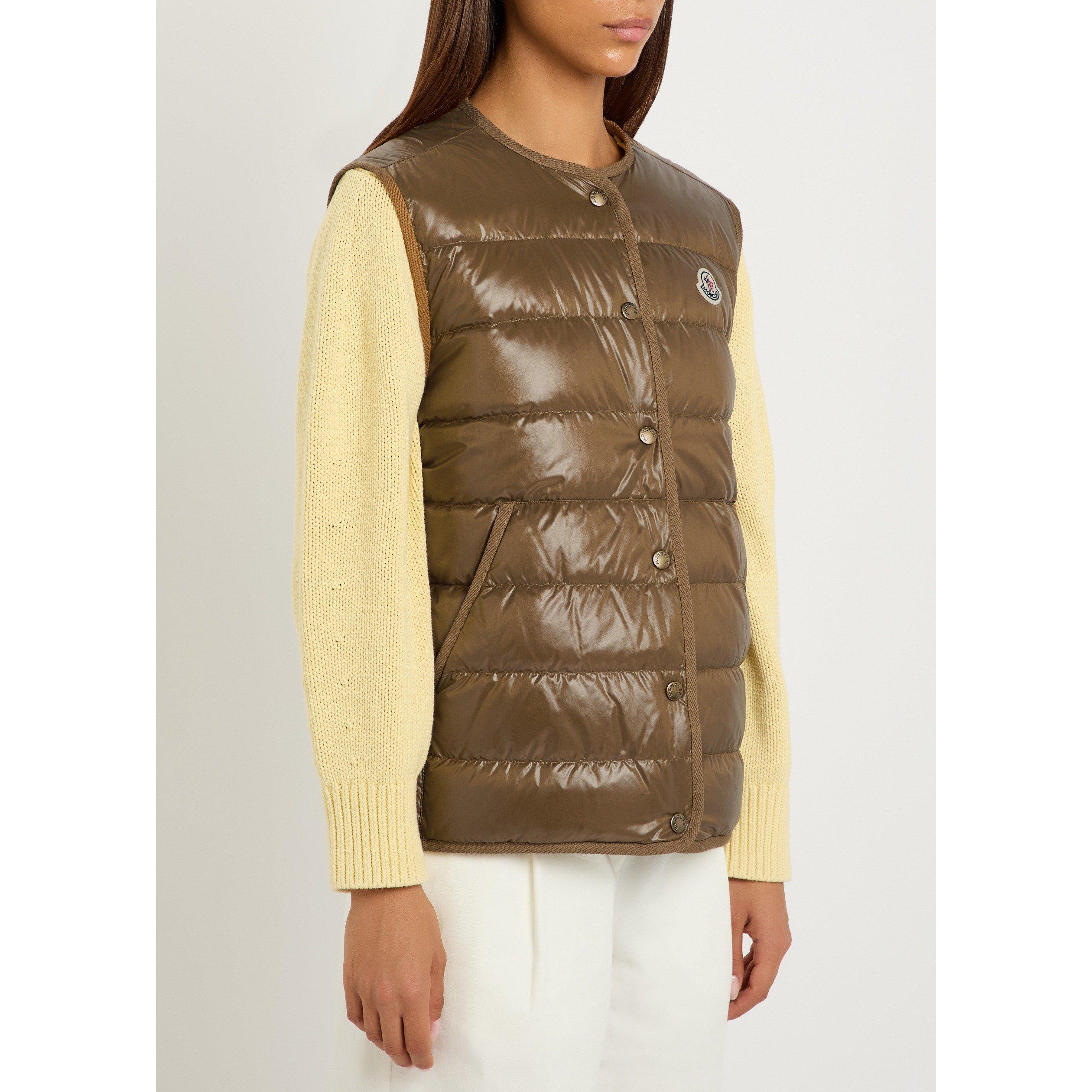 BROWN - Moncler - Women's Chocard Cotton Short Puffer Jacket - 5