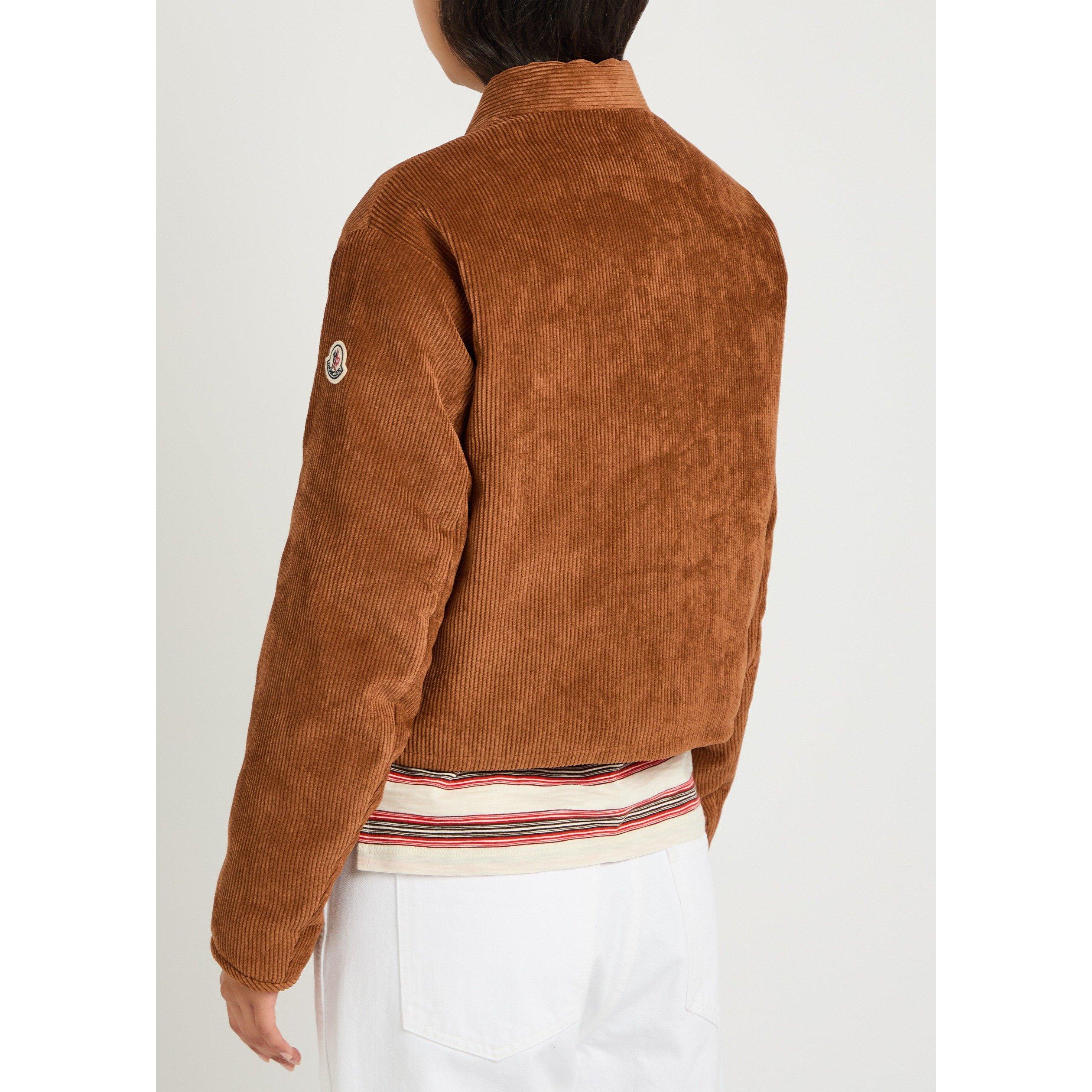 BROWN - Moncler - Women's Blageon Wool Boxy-Fit Bomber Jacket - 3