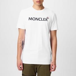 Moncler Flocked Logo T Shirt