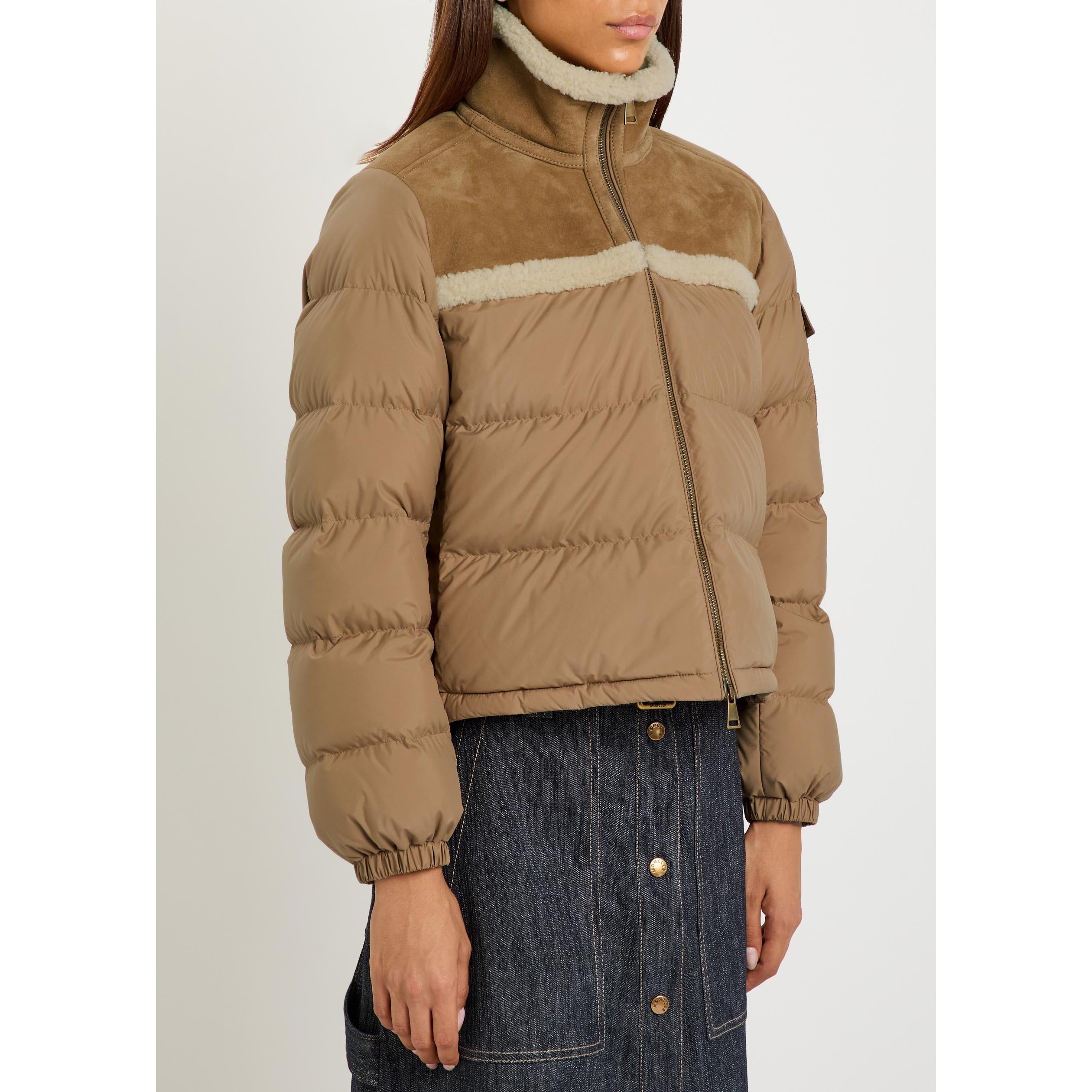 BROWN - Moncler - Women's Aurore Short Puffer Jacket - 2