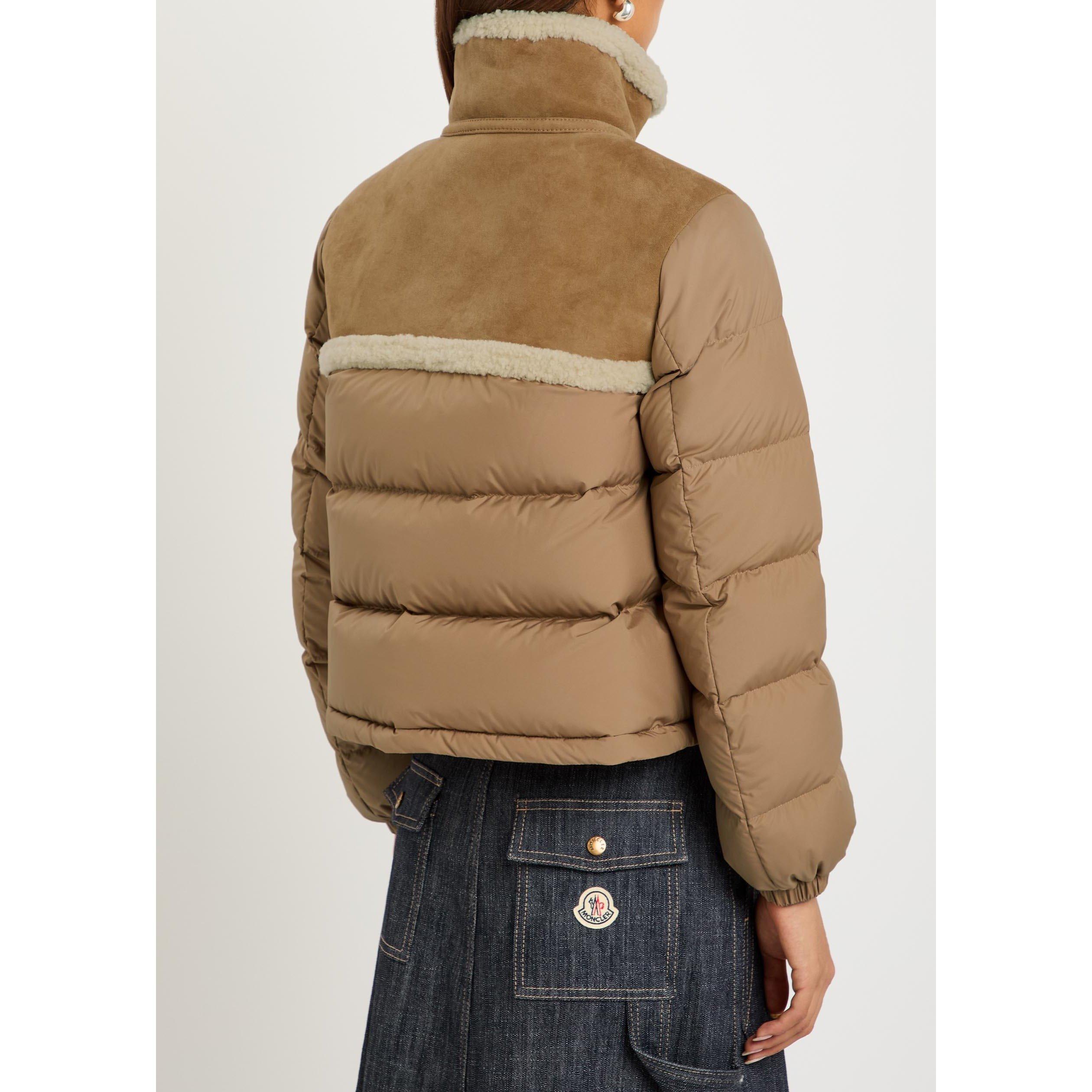 BROWN - Moncler - Women's Aurore Short Puffer Jacket - 3
