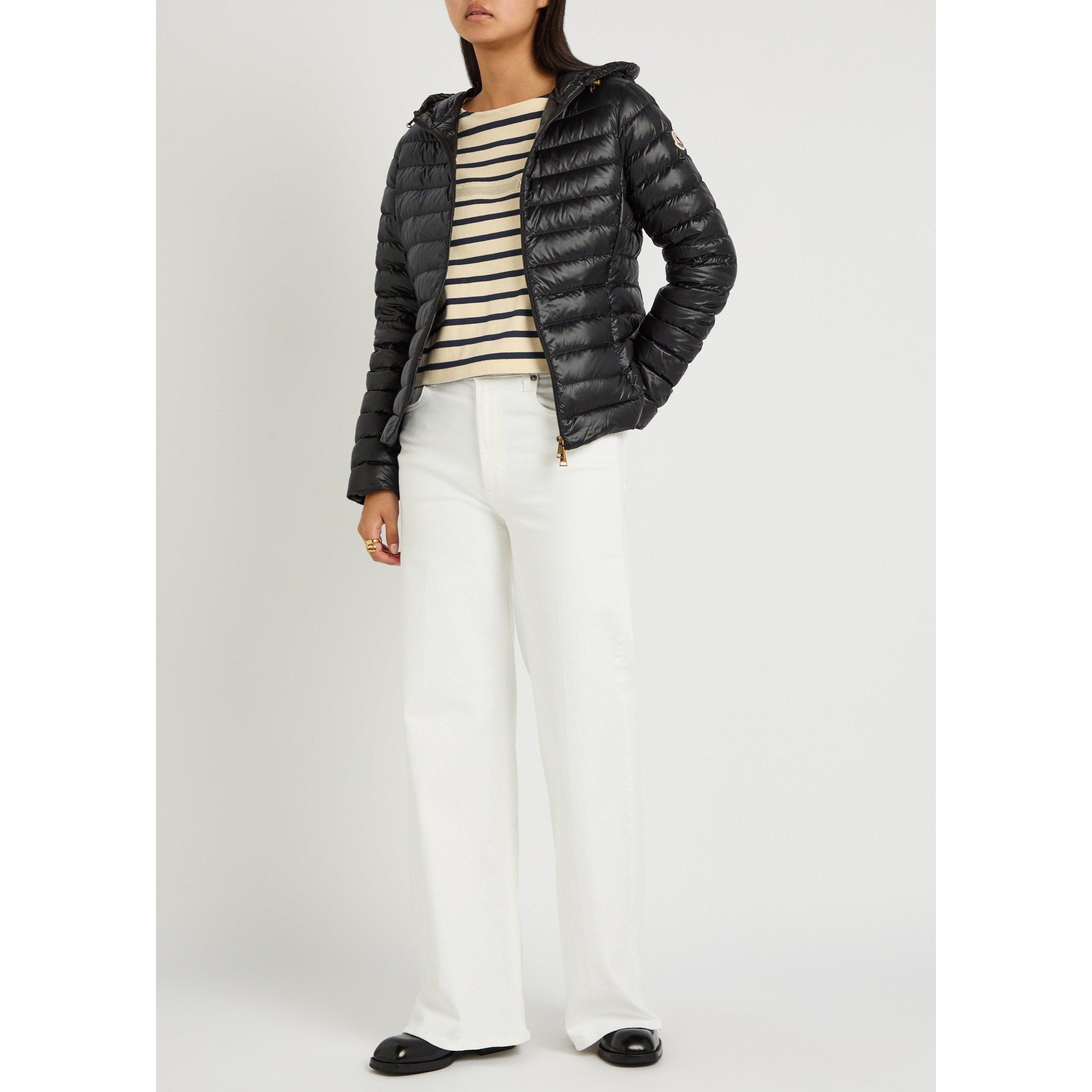 BLACK - Moncler - Women's Igelhood Goose Down Short Puffer Jacket - 5