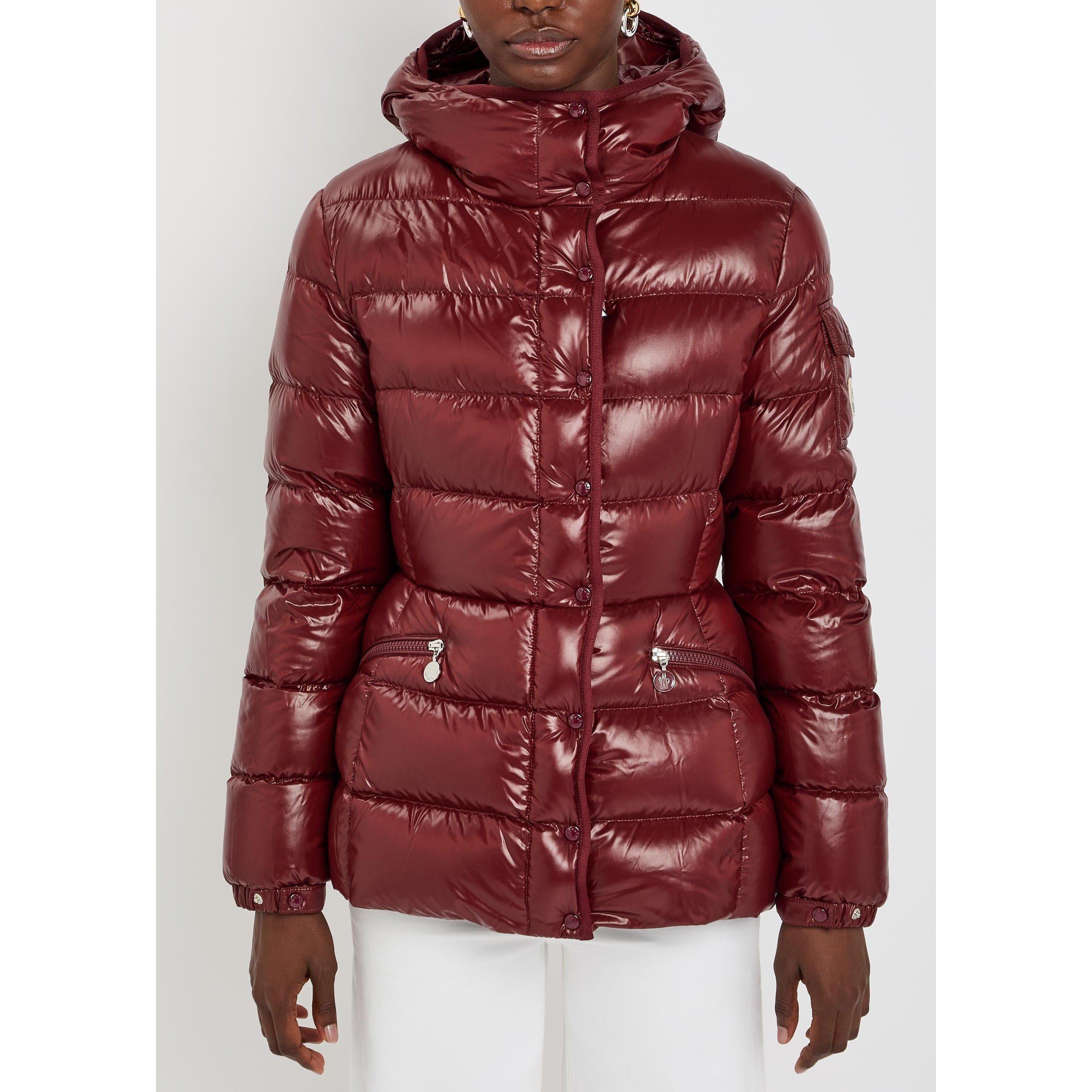 RED - Moncler - Women's Barante Slim-Fit Short Puffer Jacket - 2