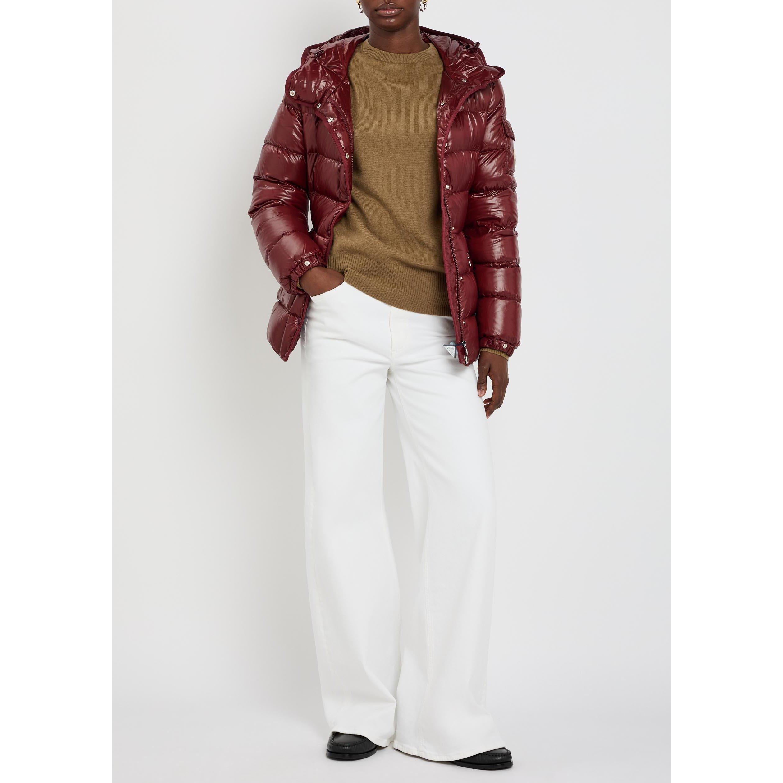RED - Moncler - Women's Barante Slim-Fit Short Puffer Jacket - 5