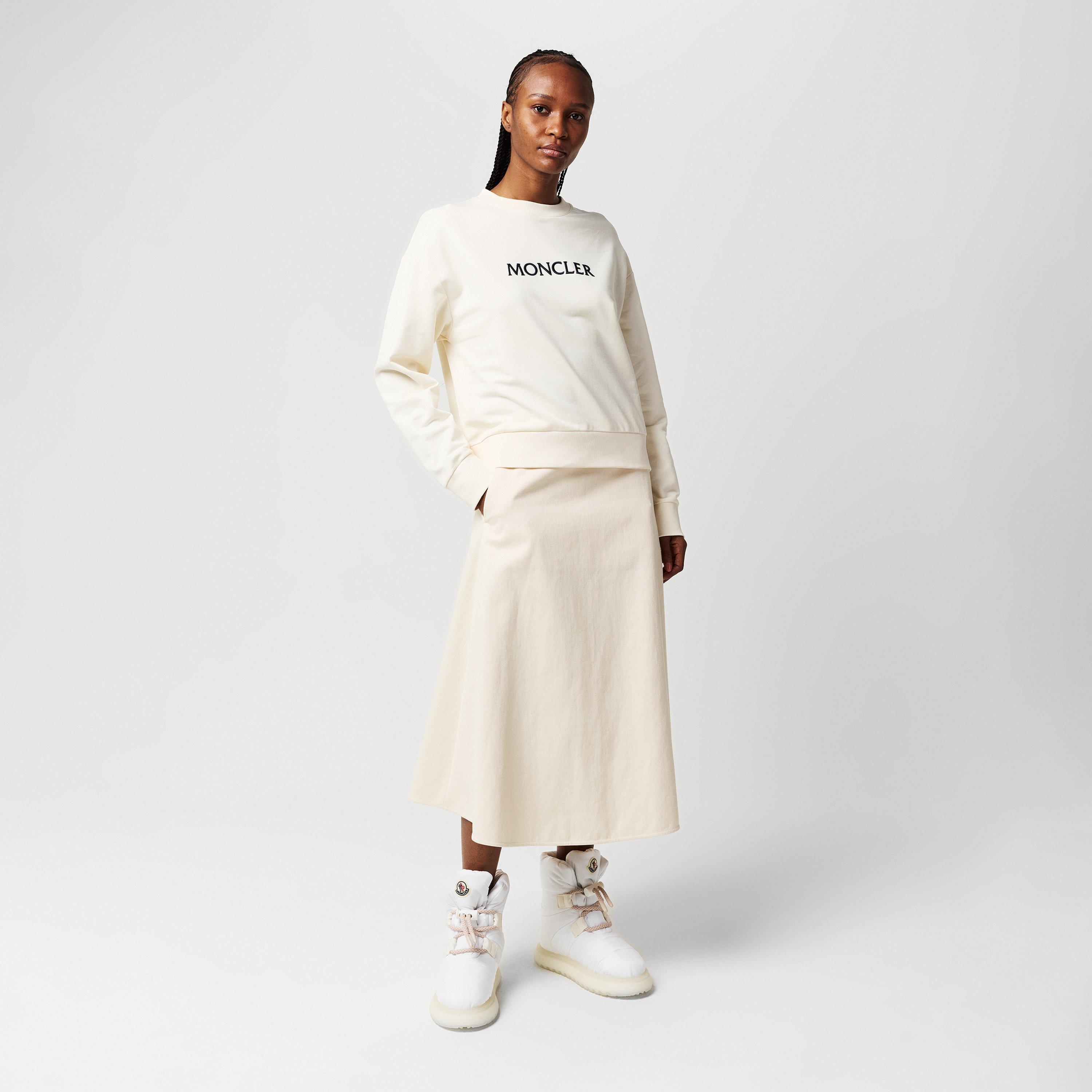 Cream 037 - Moncler - Logo Sweatshirt - 4