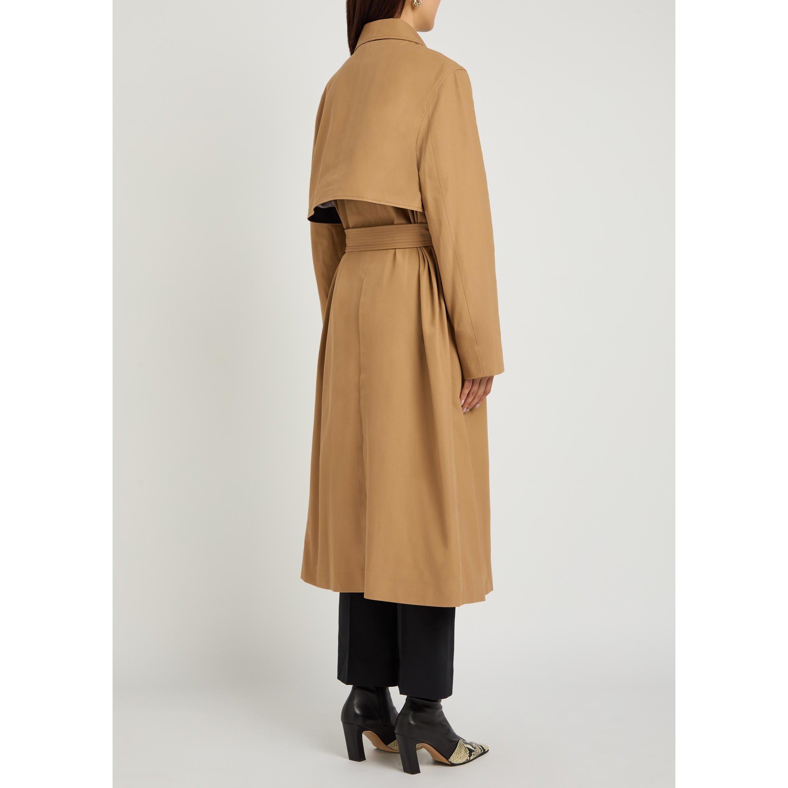LIGHT BROWN - Maria McManus - DOUBLE FACED TRENCH COAT - 3