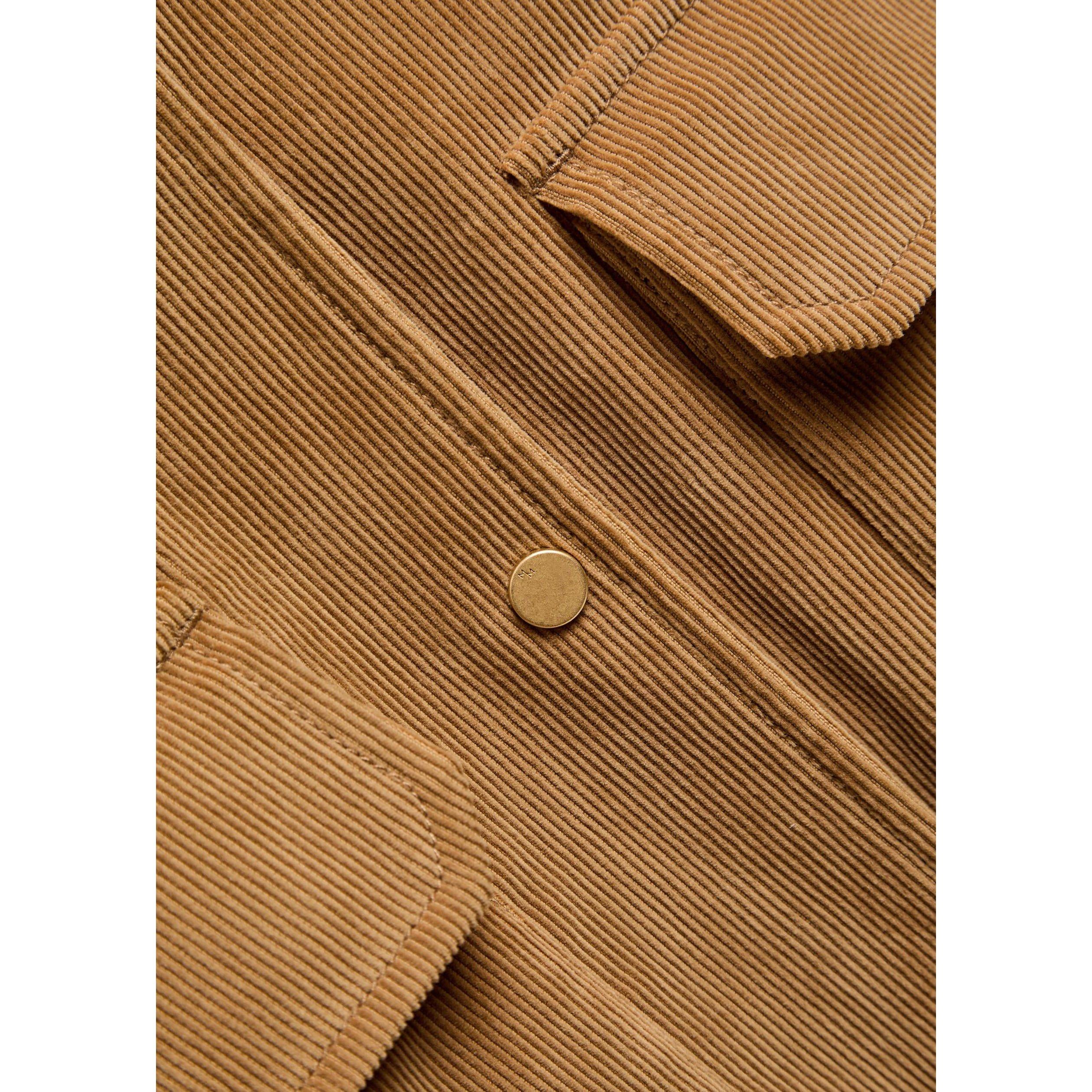 CARAMEL - Maria McManus - CROPPED A-LINE JACKET IN CARAM - 4