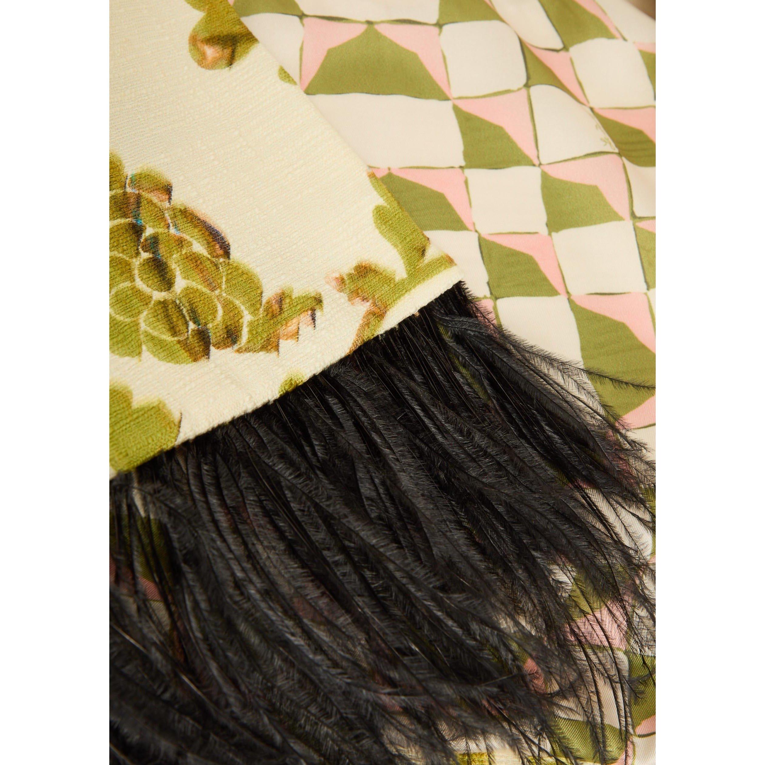 BEIGE AND OTHER - La DoubleJ - J BIJOUX JACKET WITH FEATHERS - 4