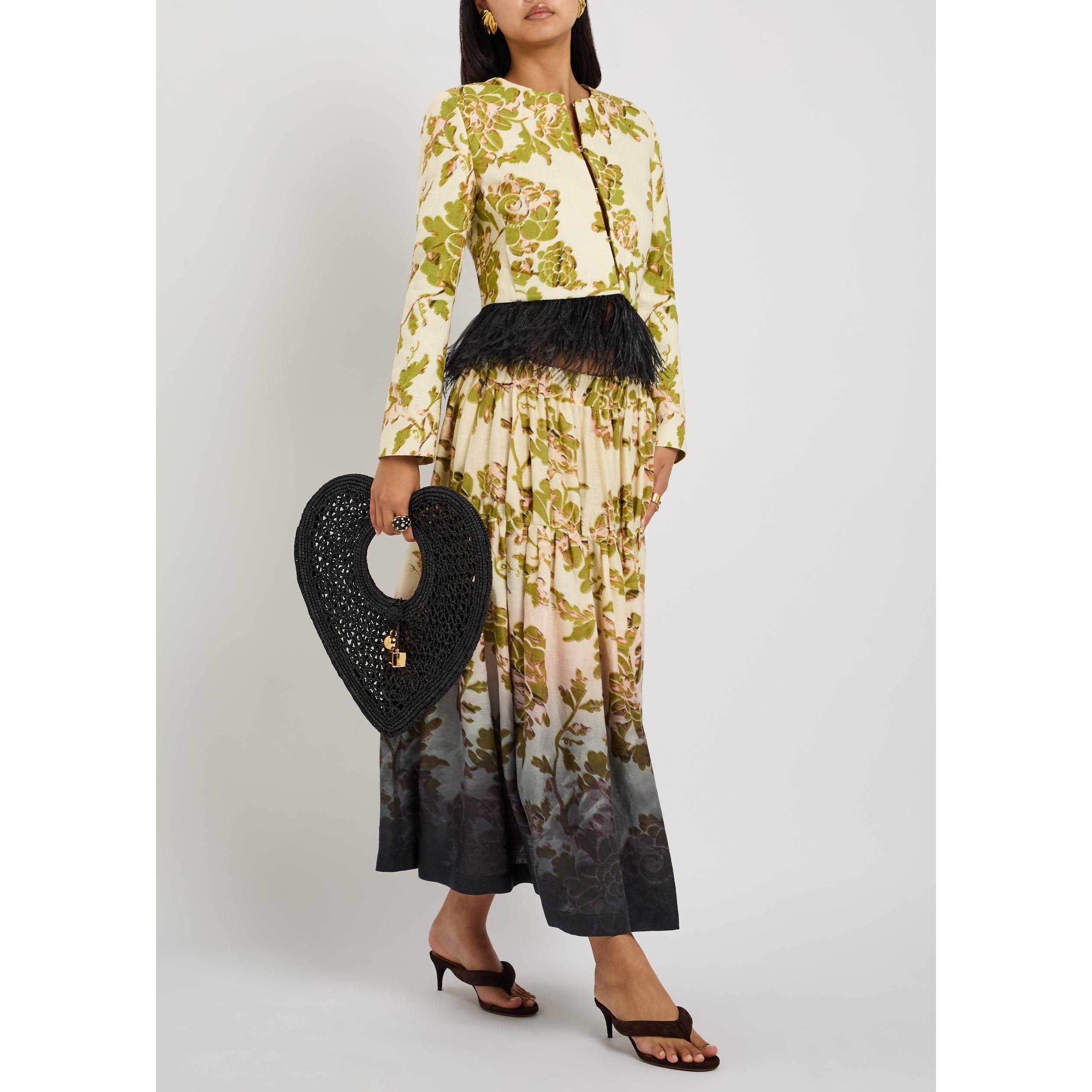 BEIGE AND OTHER - La DoubleJ - J BIJOUX JACKET WITH FEATHERS - 5