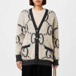 Gucci Mohair Reversible Cardigan