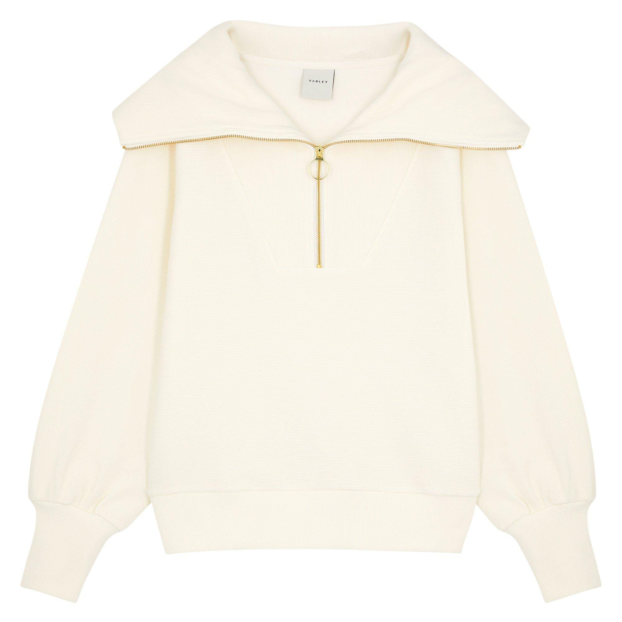 IVORY - Varley - SW VINE HALF ZIP - 1