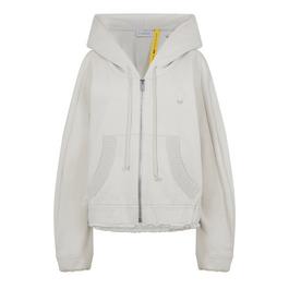 Moncler X Willow Smith Zip Up Eyelet Hoodie