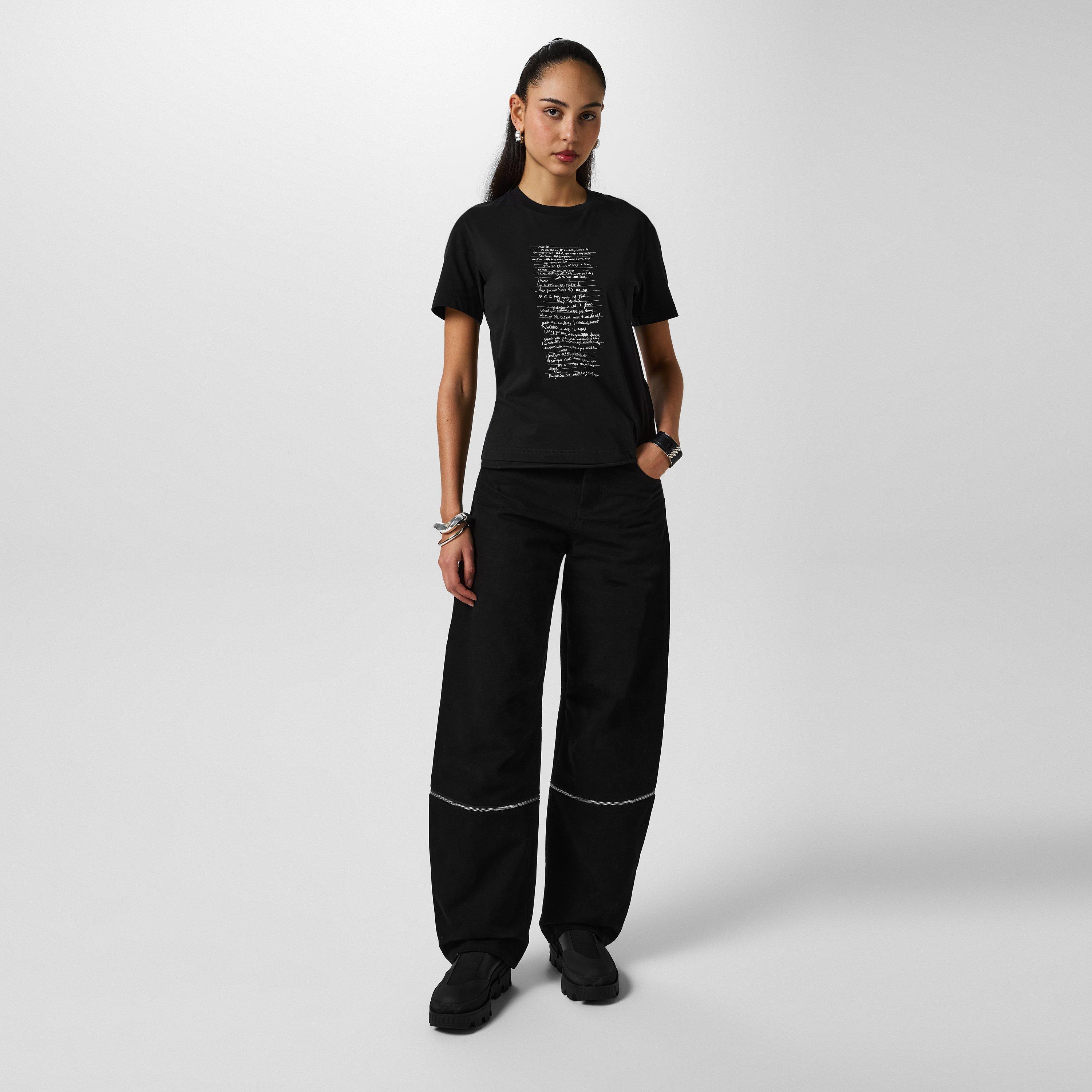 Black 999 - Moncler x Willow Smith - X Willow Smith Lyric T-Shirt - 4