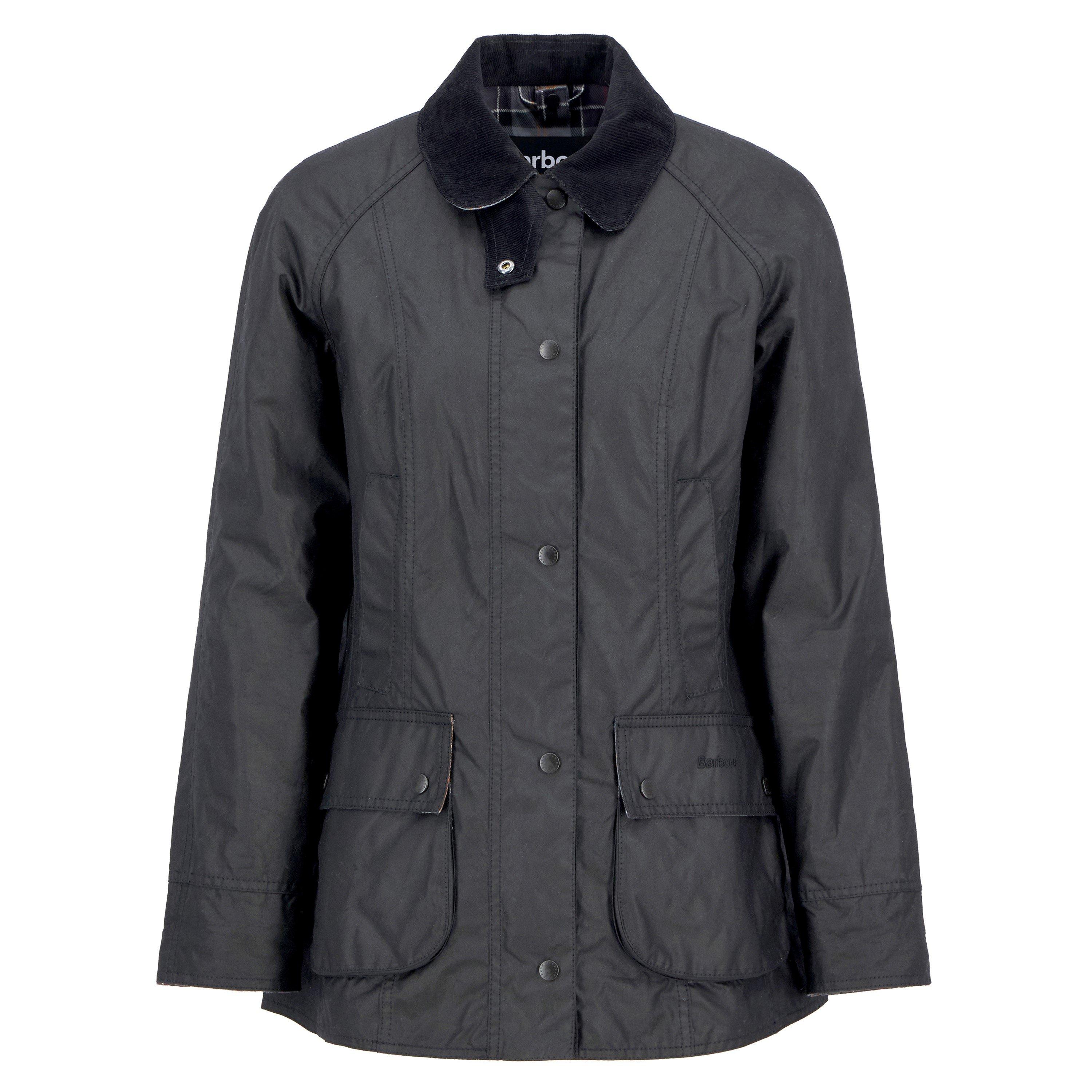 Barbour Women's Beadnell® Wax Jacket - Black - 8 (XS)