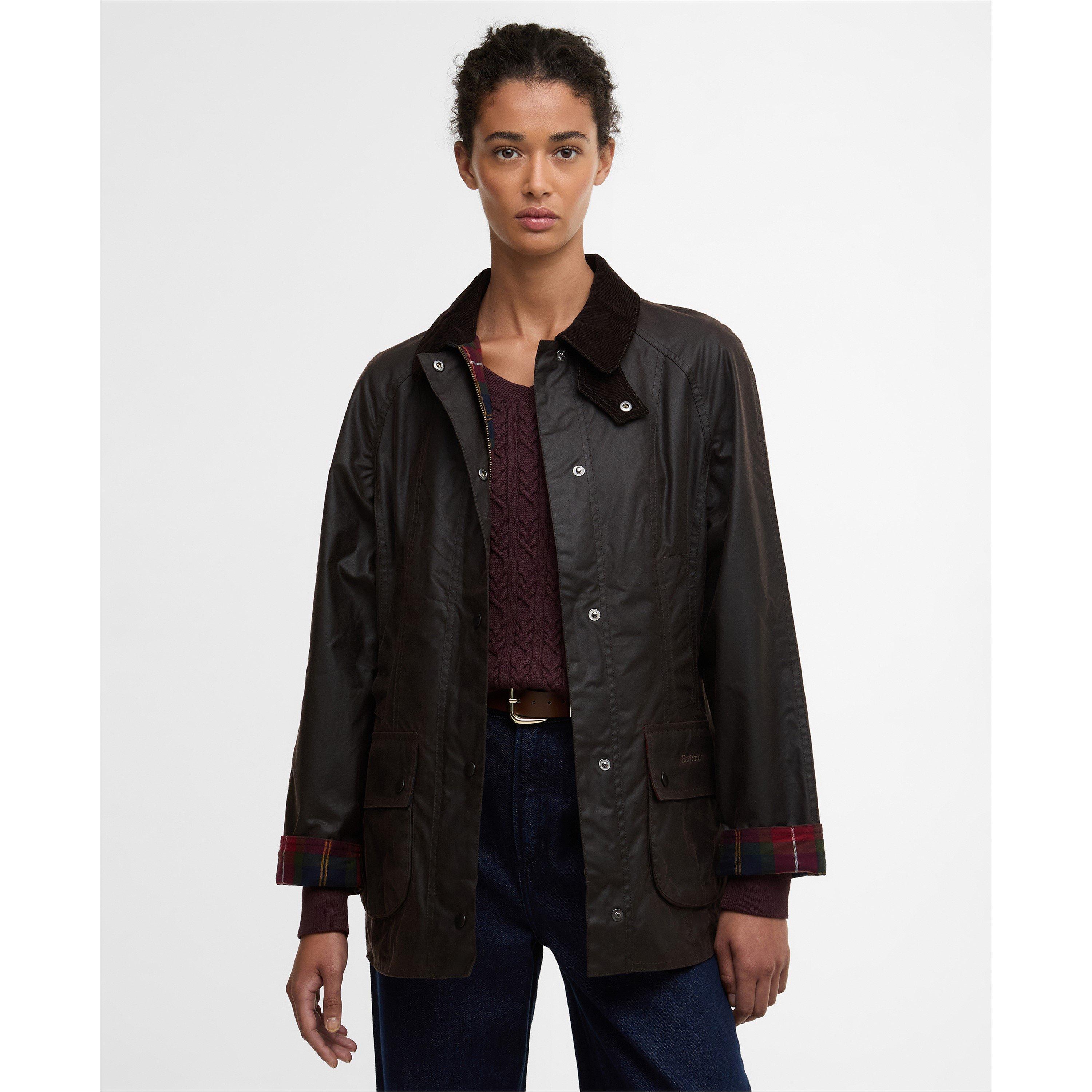 Rustic/Winterb - Barbour - Womens Beadnell® Wax Jacket - 2