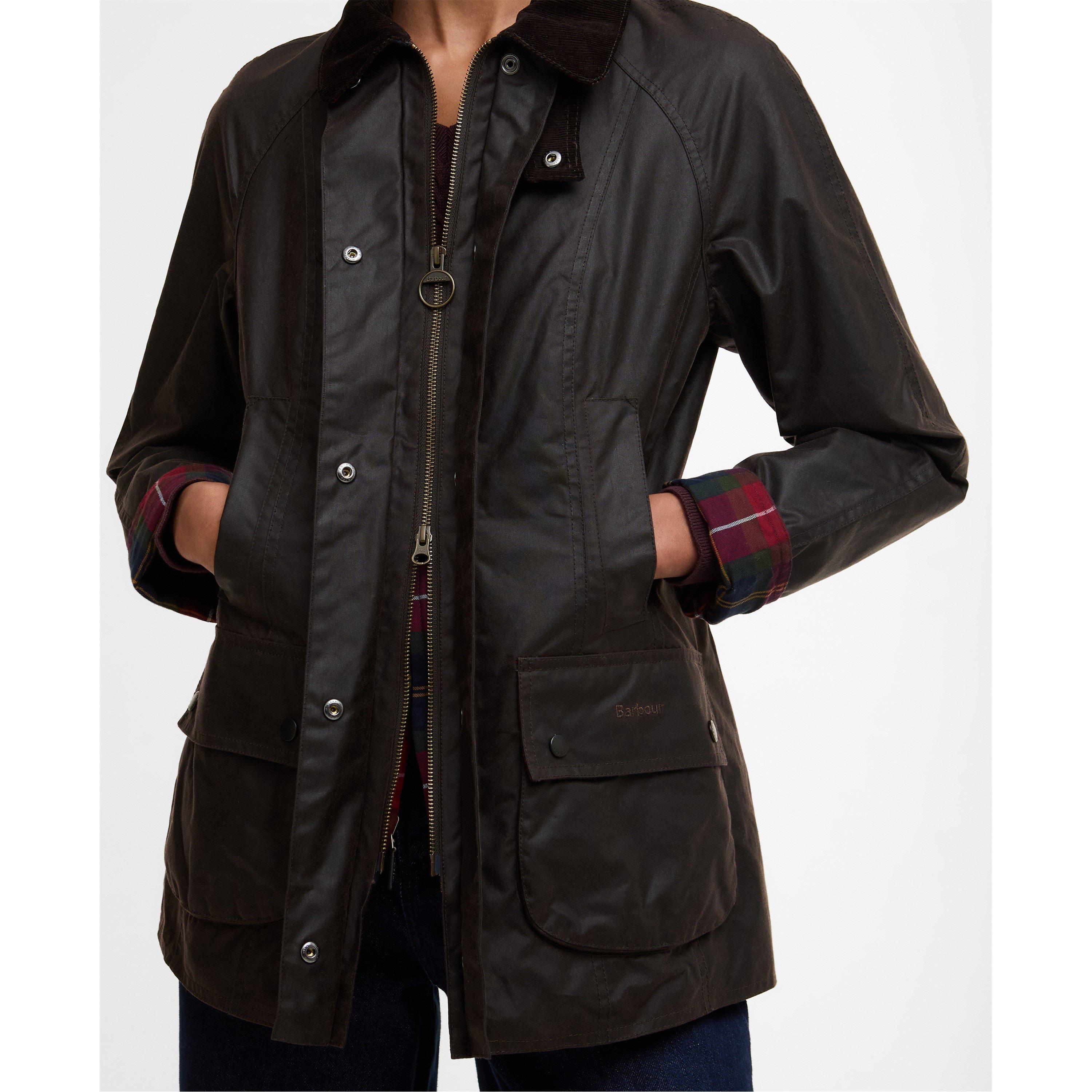 Rustic/Winterb - Barbour - Womens Beadnell® Wax Jacket - 5