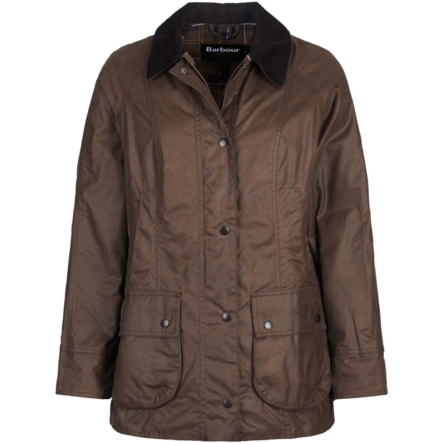 Barbour Women's Beadnell® Wax Jacket - Bark - 8 (XS)