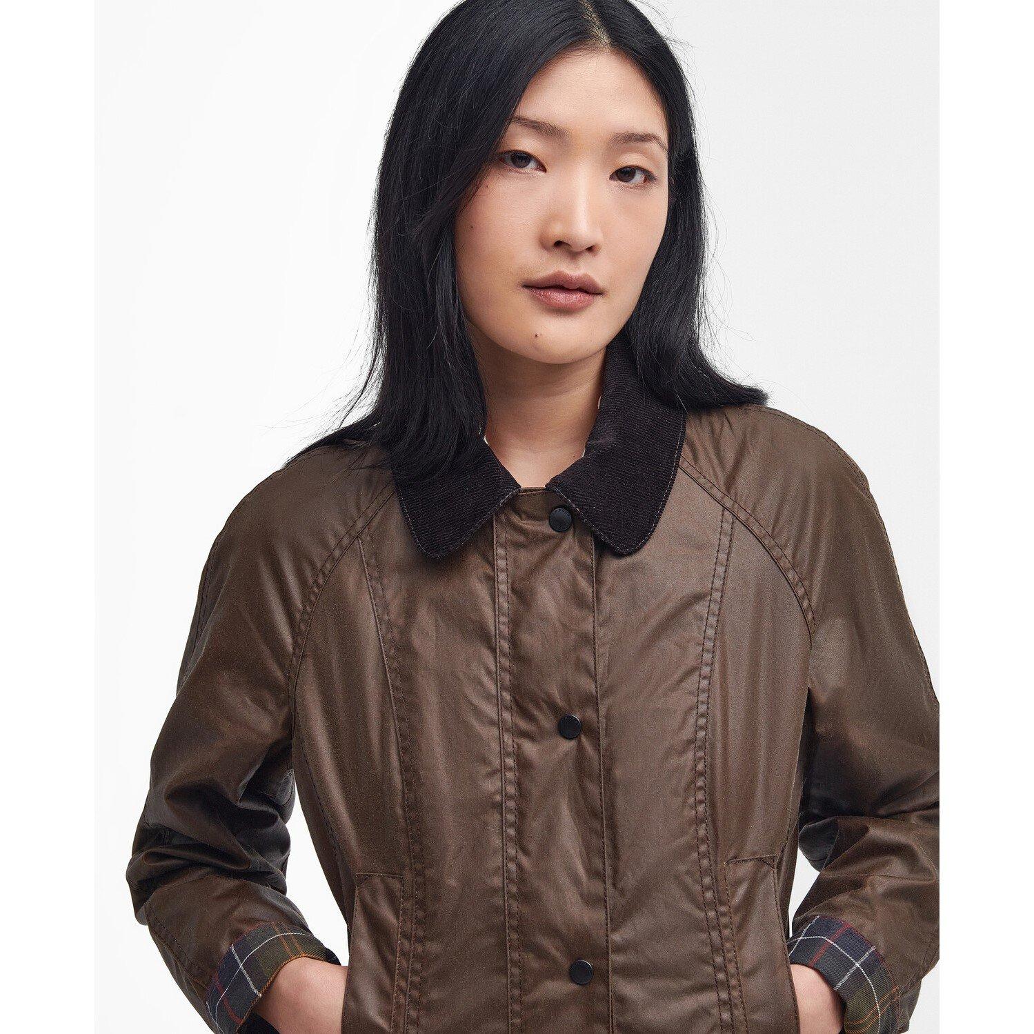 Bark - Barbour - Womens Beadnell® Wax Jacket - 4