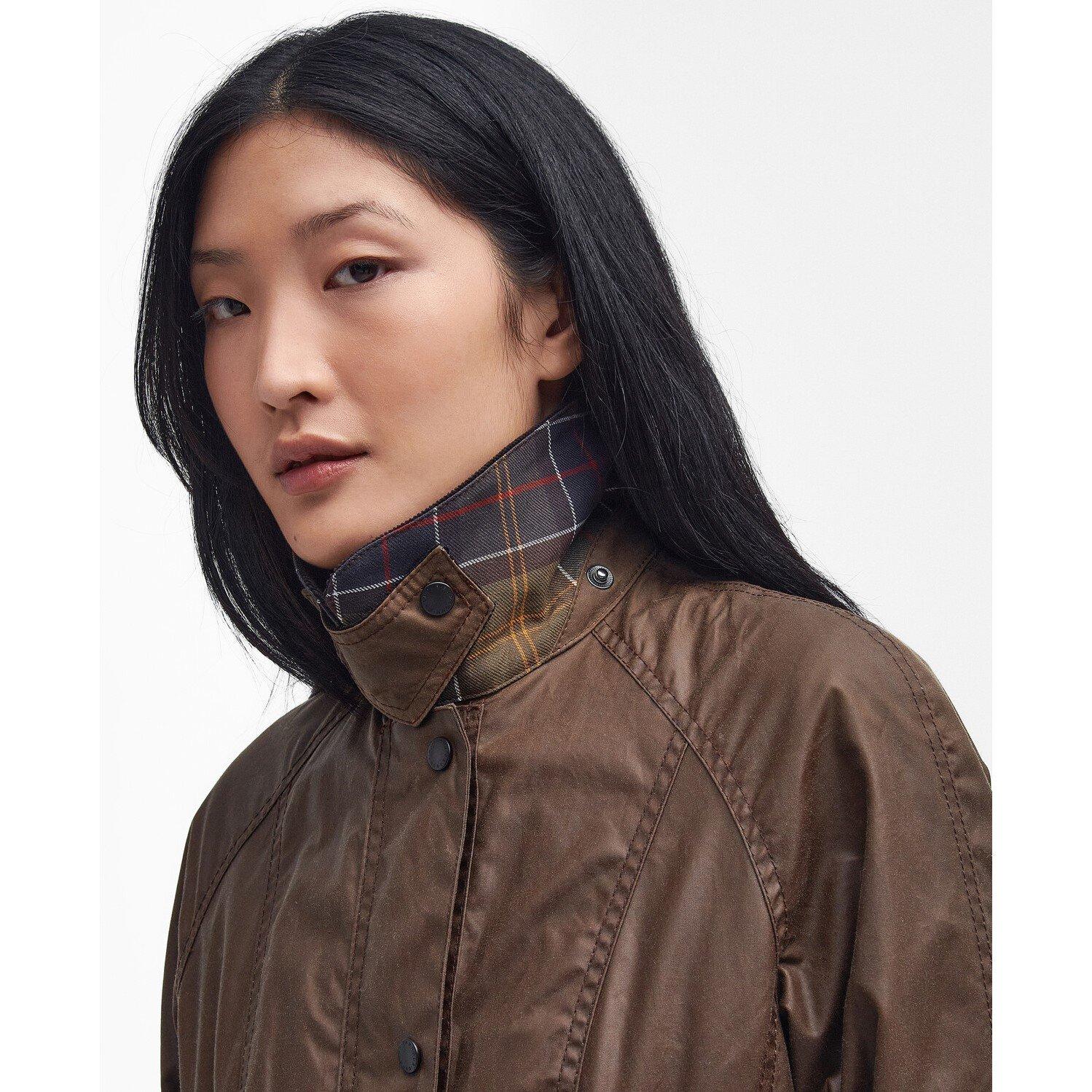 Bark - Barbour - Womens Beadnell® Wax Jacket - 5