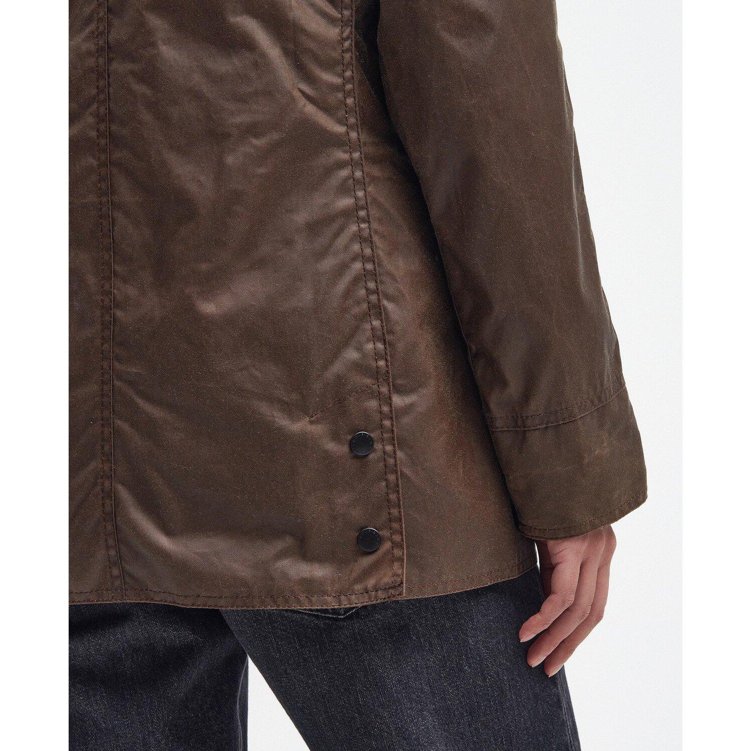 Bark - Barbour - Womens Beadnell® Wax Jacket - 9