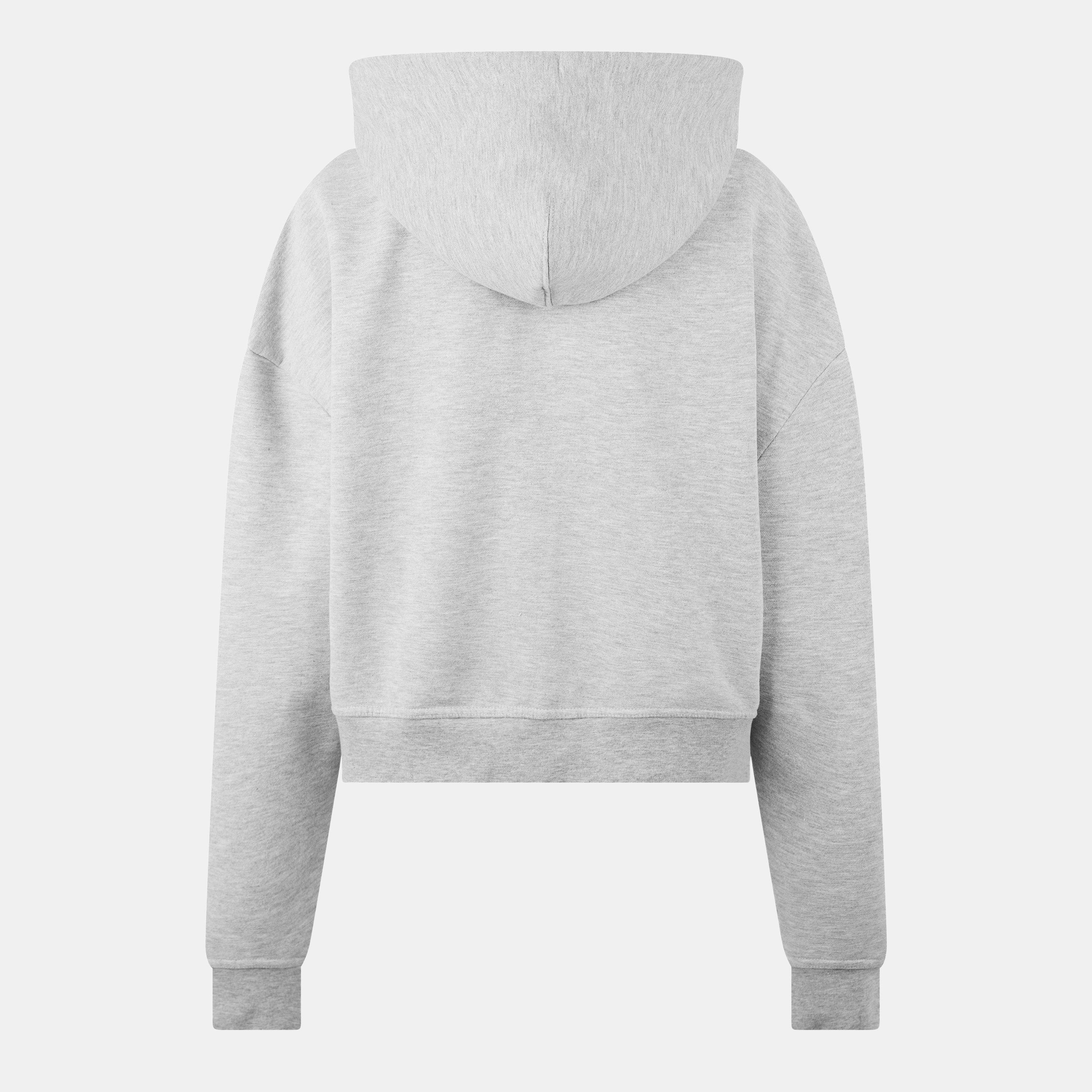 Grey Marl - Jack Wills - Two-Way Zip Hoodie - 2