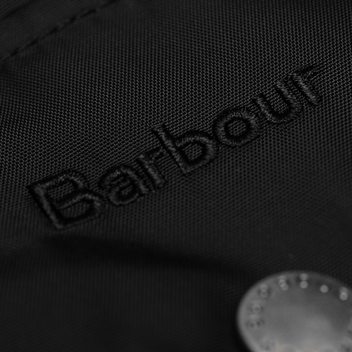Black - Barbour International - Women's Outlaw Waterproof Windproof Hooded Long Sleeve Slim Fit Rain Anorak - 8