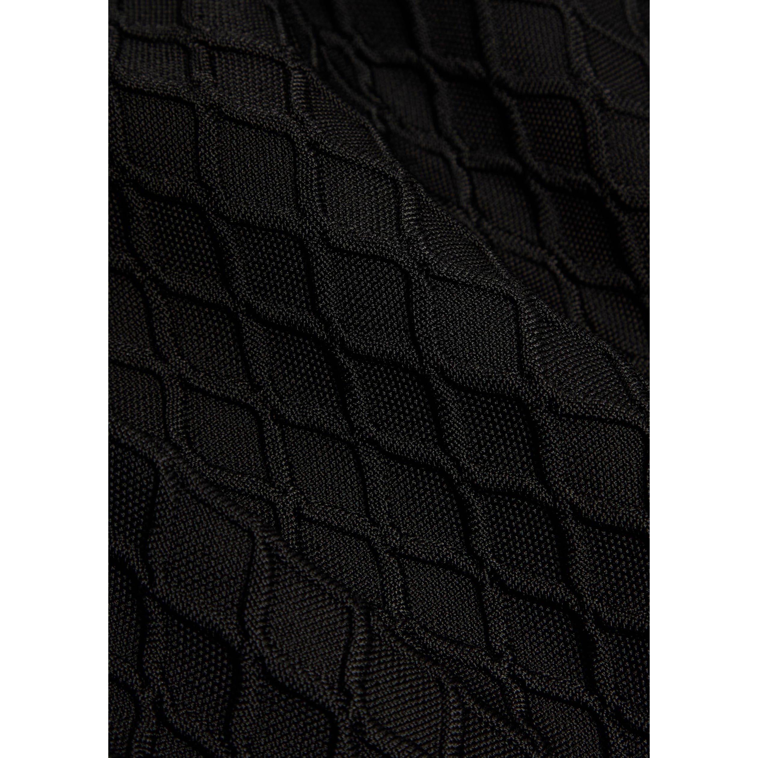 BLACK - Balmain - SS COMPACT VISCOSE KNIT FLARE - 4