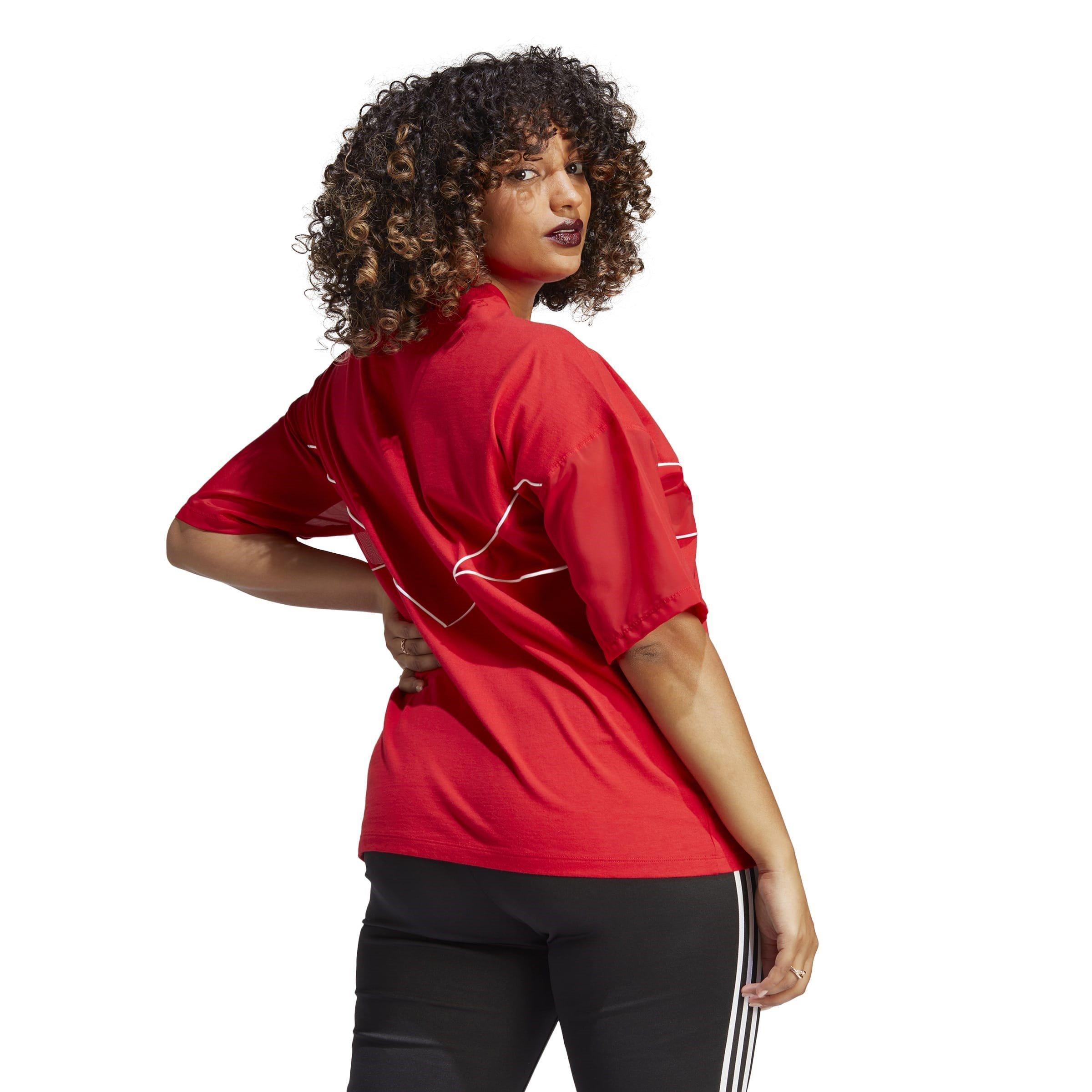 Red - adidas Originals - Women's Regular Fit T-Shirt - 2