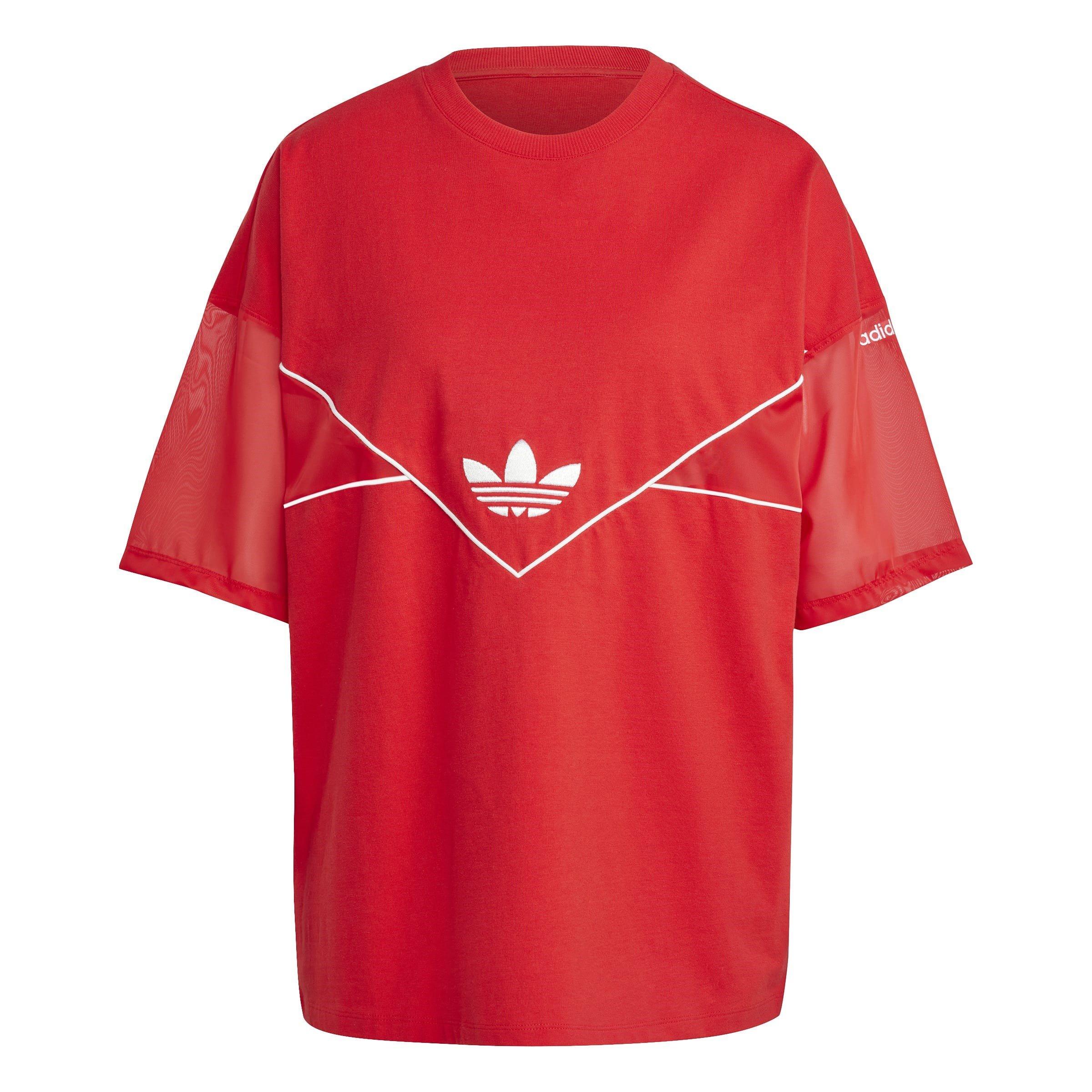 Red - adidas Originals - Women's Regular Fit T-Shirt - 6
