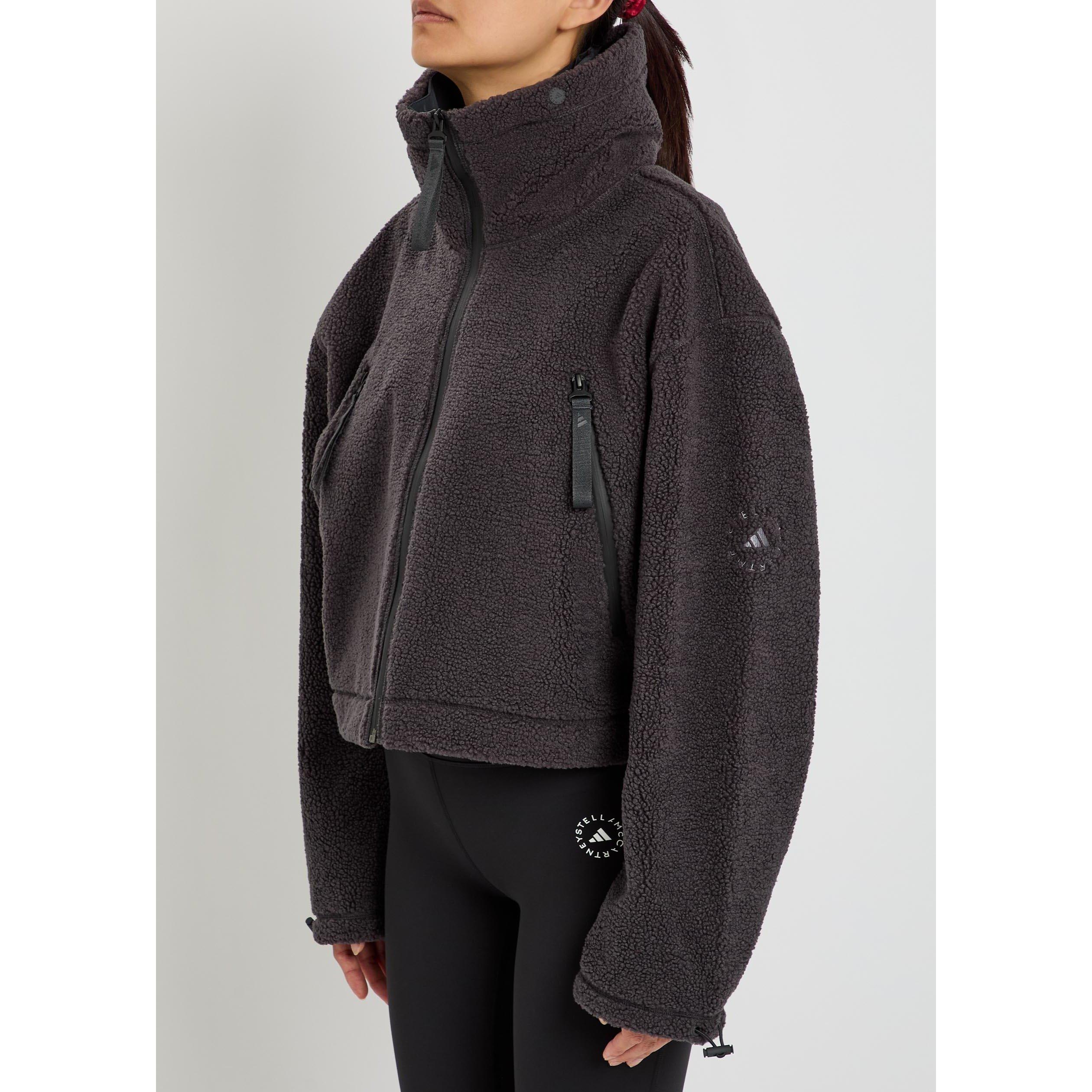 BLACK - adidas by Stella McCartney - S FULL ZIP WINTER FLEECE - 2