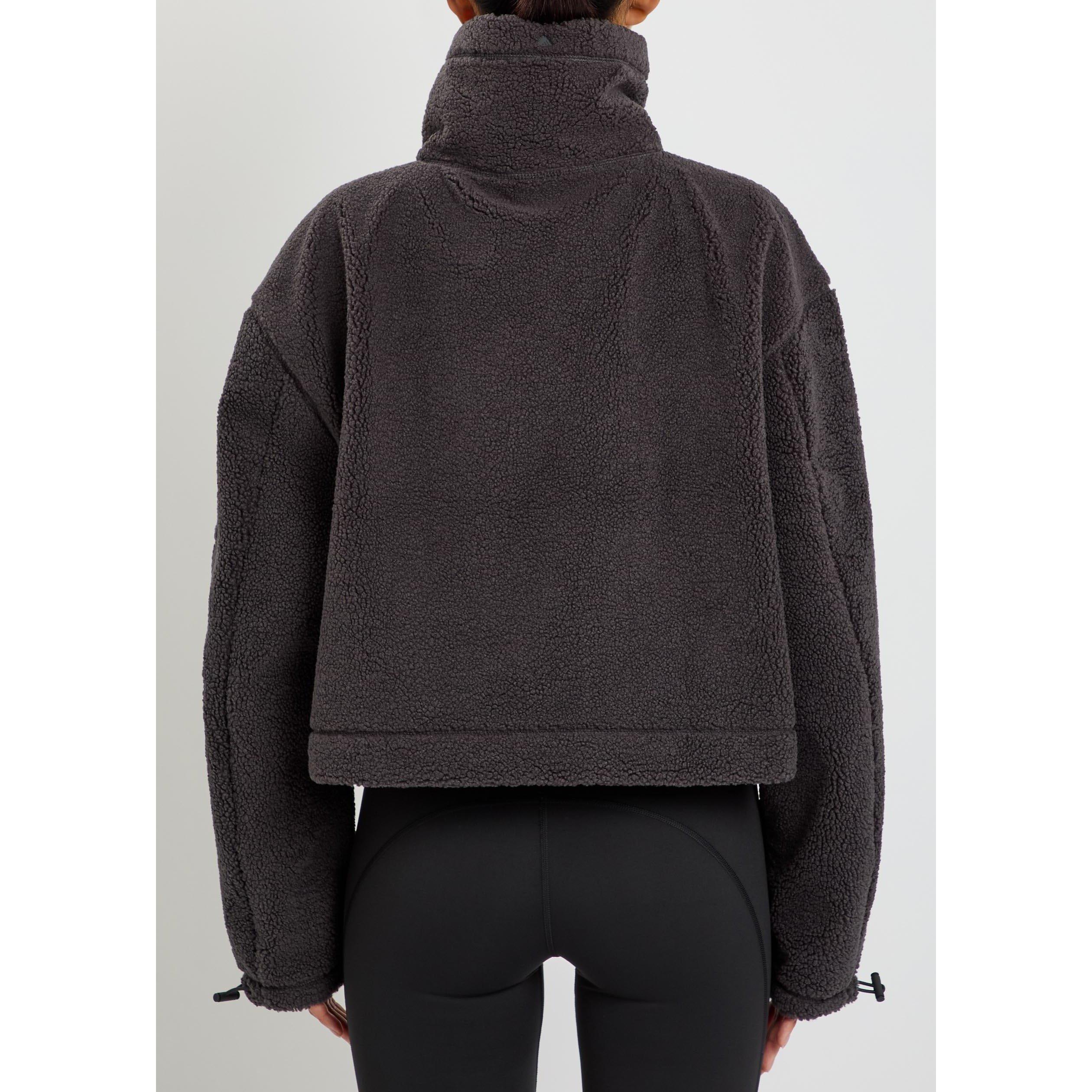 BLACK - adidas by Stella McCartney - S FULL ZIP WINTER FLEECE - 3
