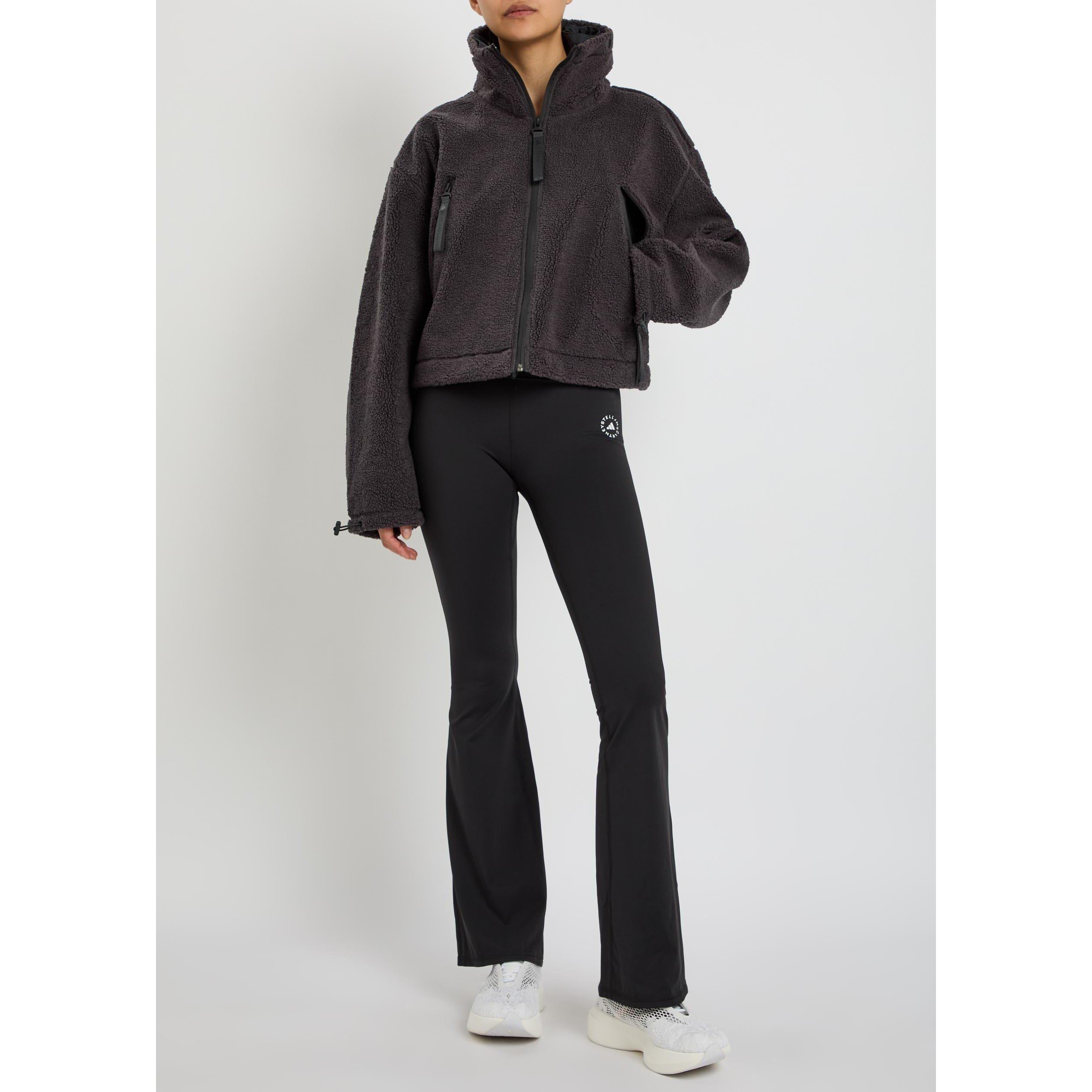 BLACK - adidas by Stella McCartney - S FULL ZIP WINTER FLEECE - 6